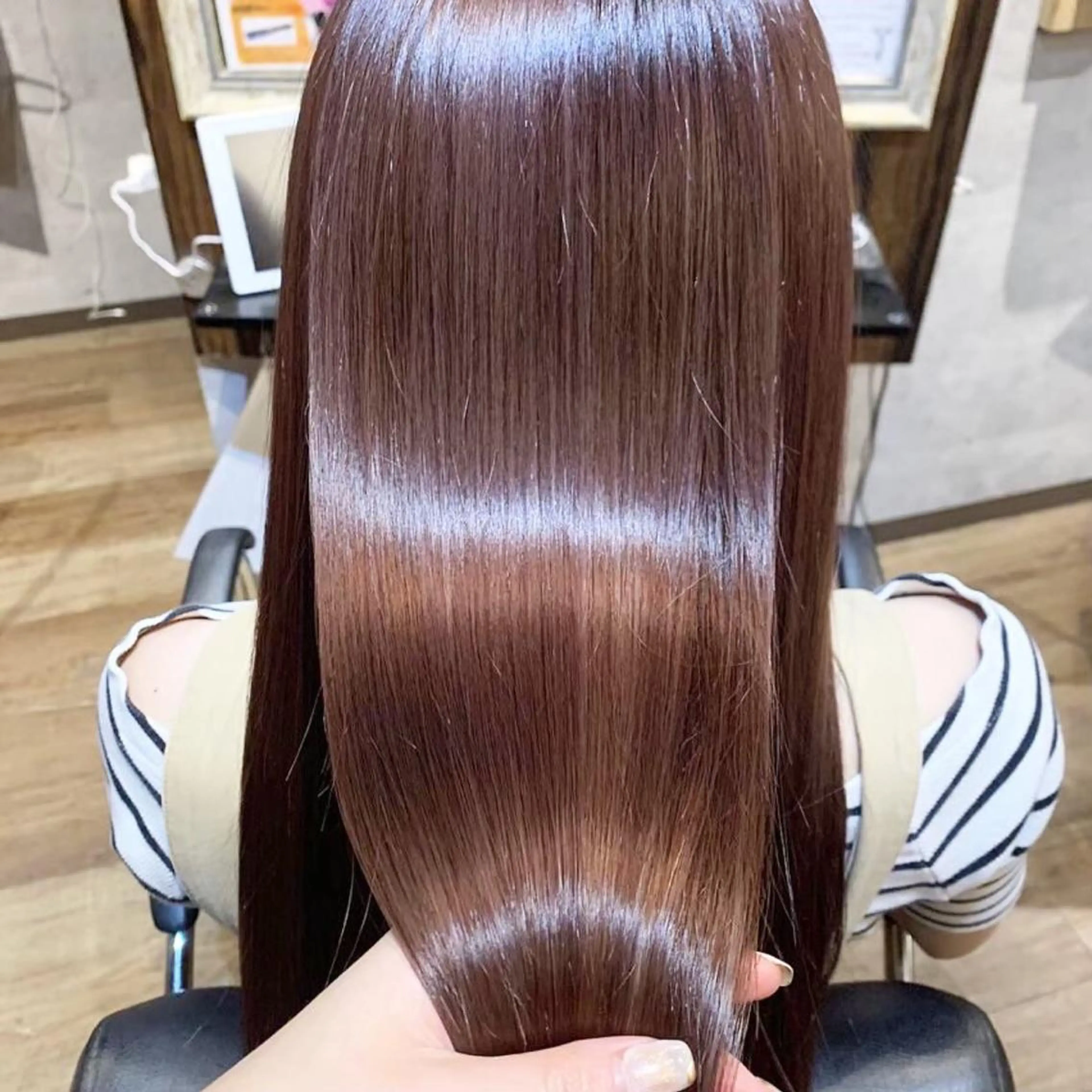 ロング トリートメント ai 浅草橋のヘアスタイル