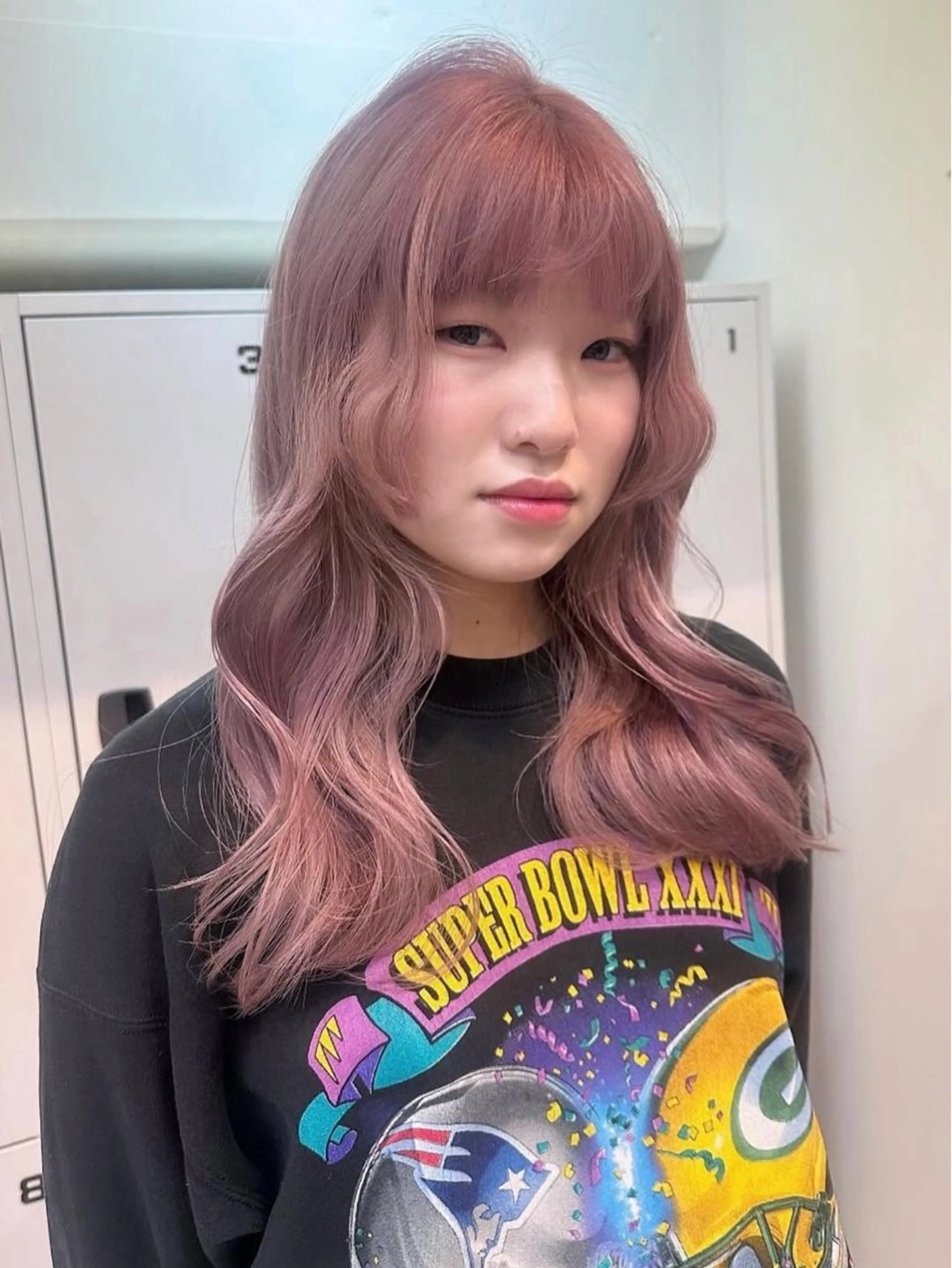 ロング カット ヘアカラー トリートメント Hana ハイトーン🕯🩰のヘアスタイル