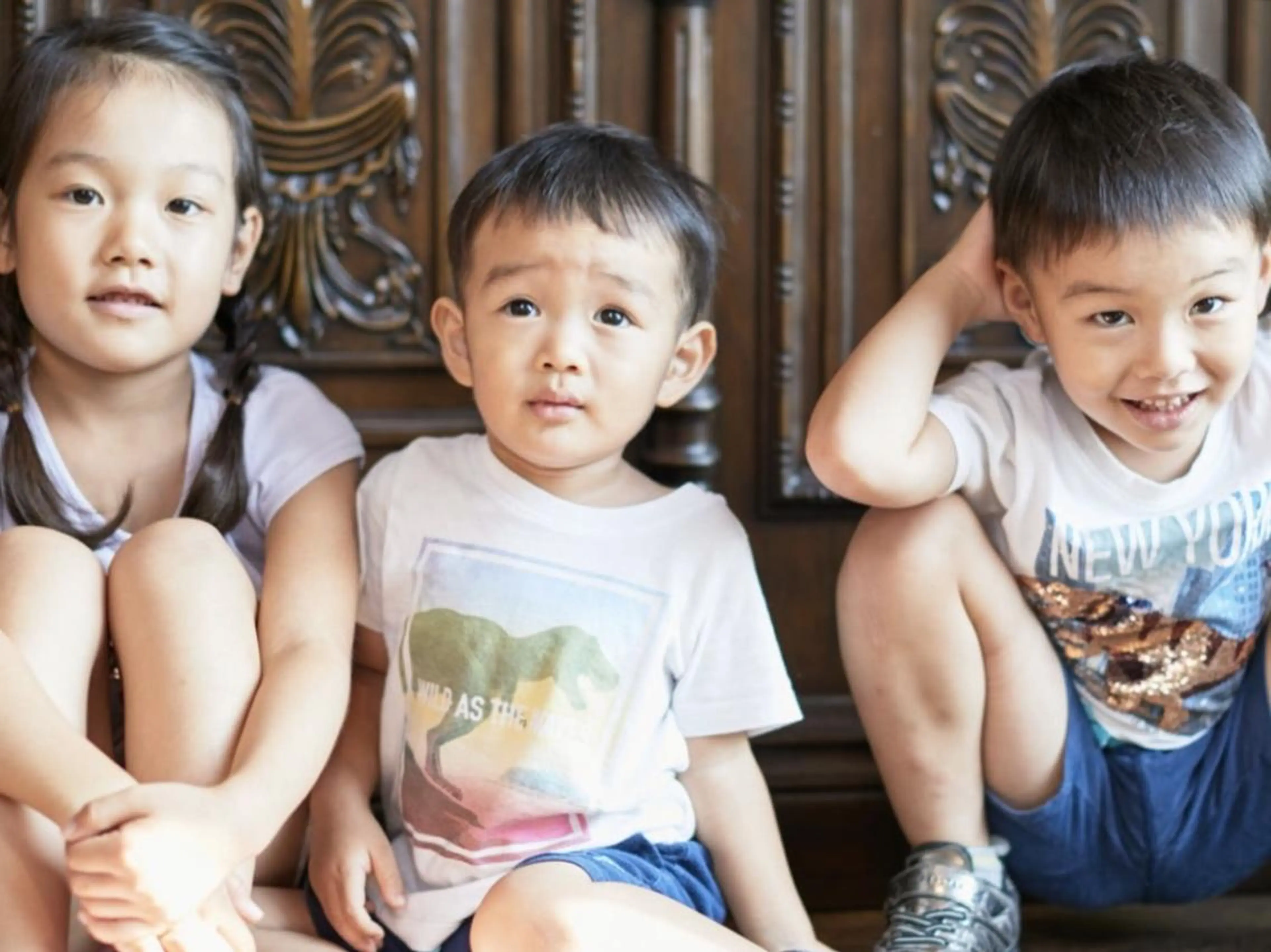 キッズ 遠藤 優里のヘアスタイル