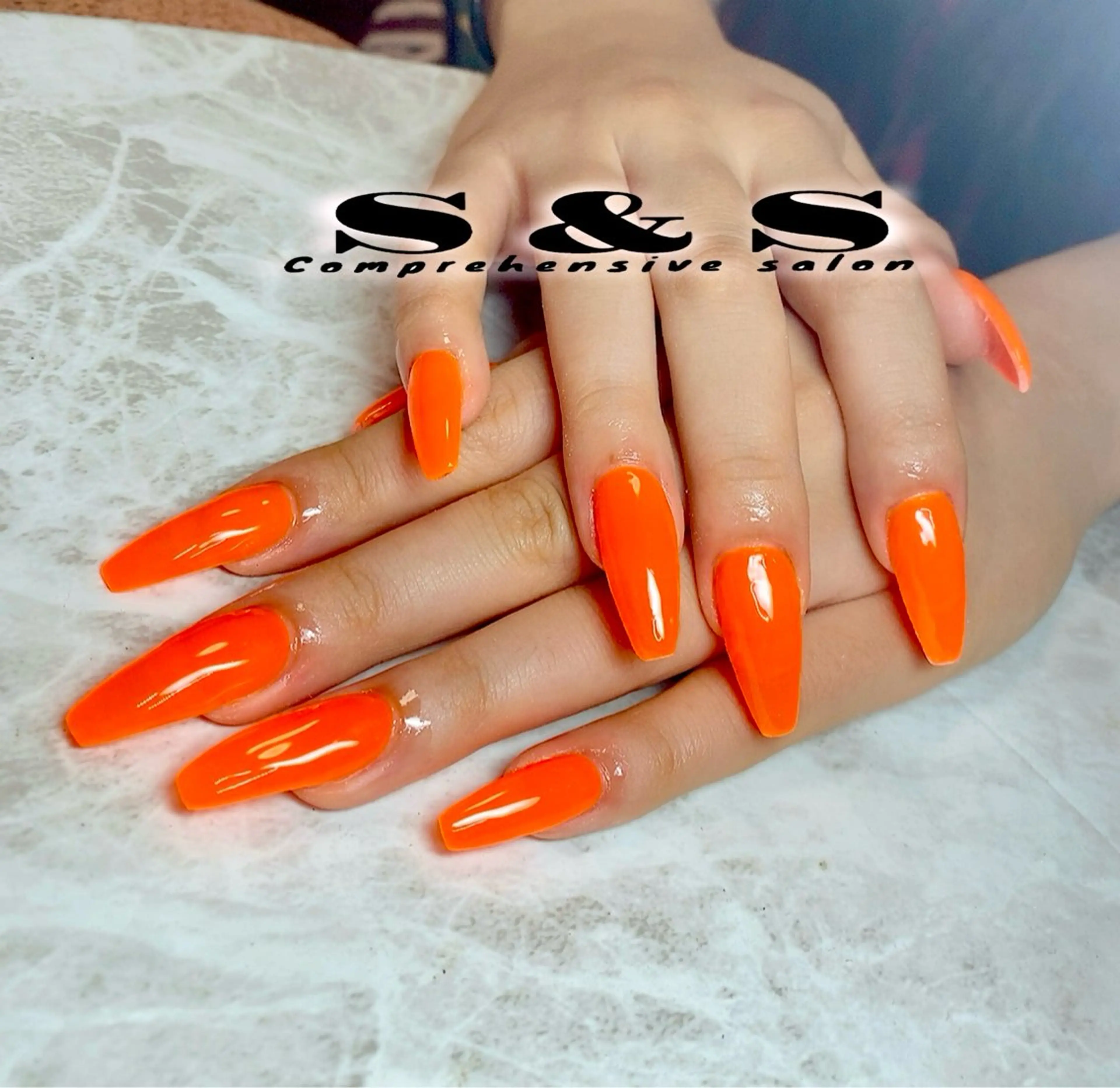 ネイル ワンカラーネイル S&S 村田小百合のネイルデザイン