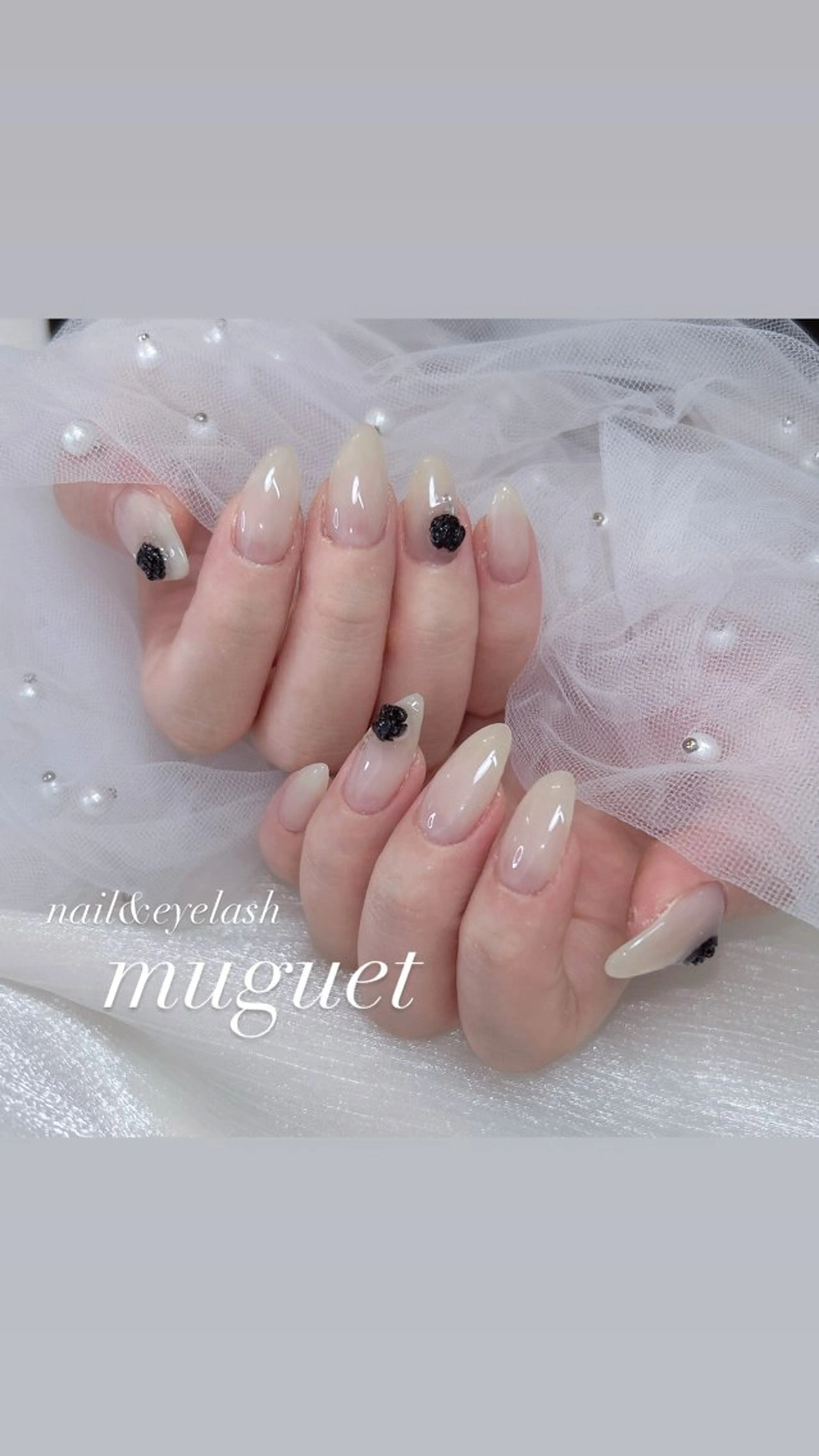 ネイル ハンドネイル nailsalon muguet所属・muguet manaのネイルデザイン
