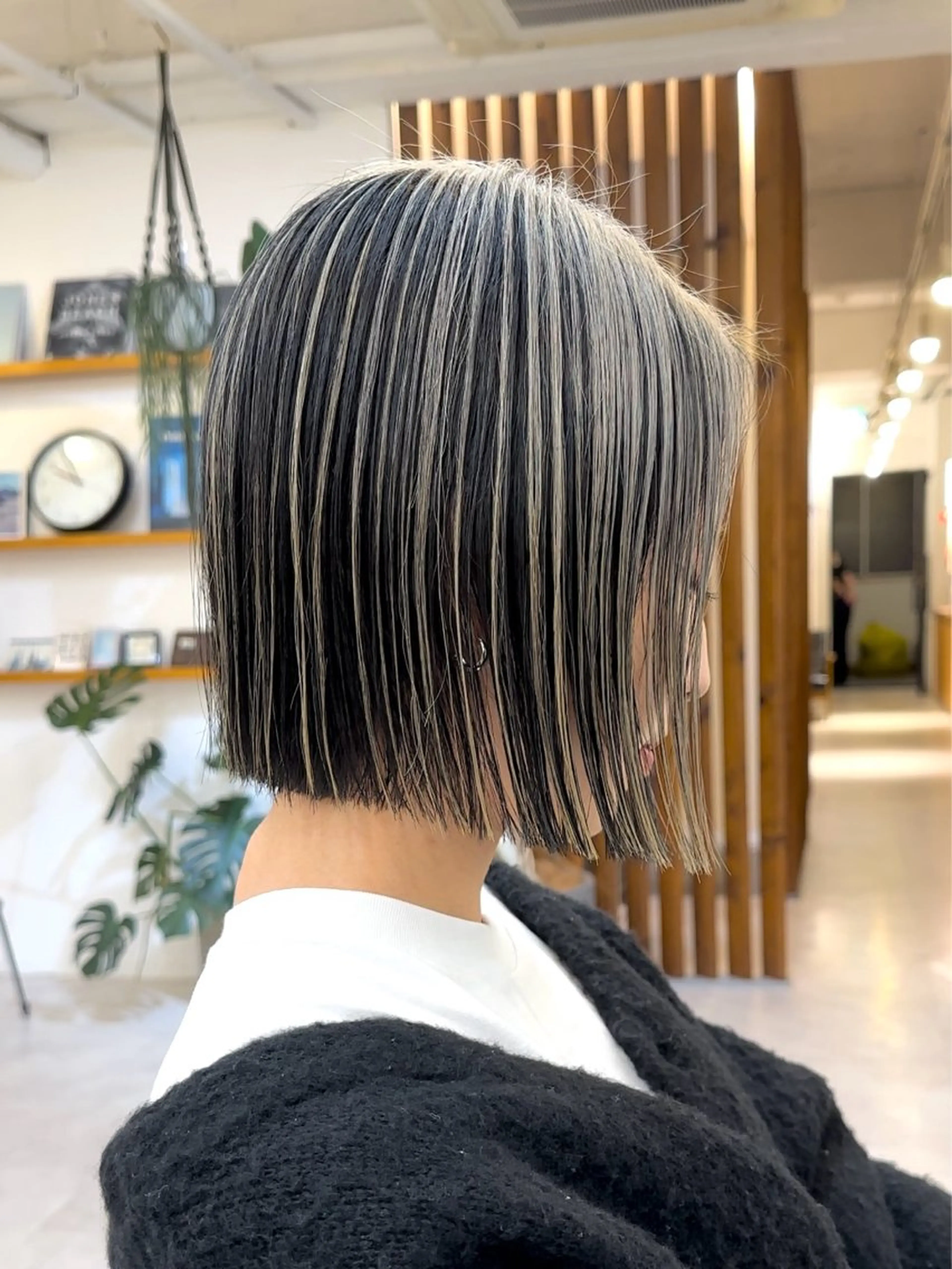 「✨デザインカラーで可愛く♡✨」カット＋部分ケアブリーチ+カラーの写真