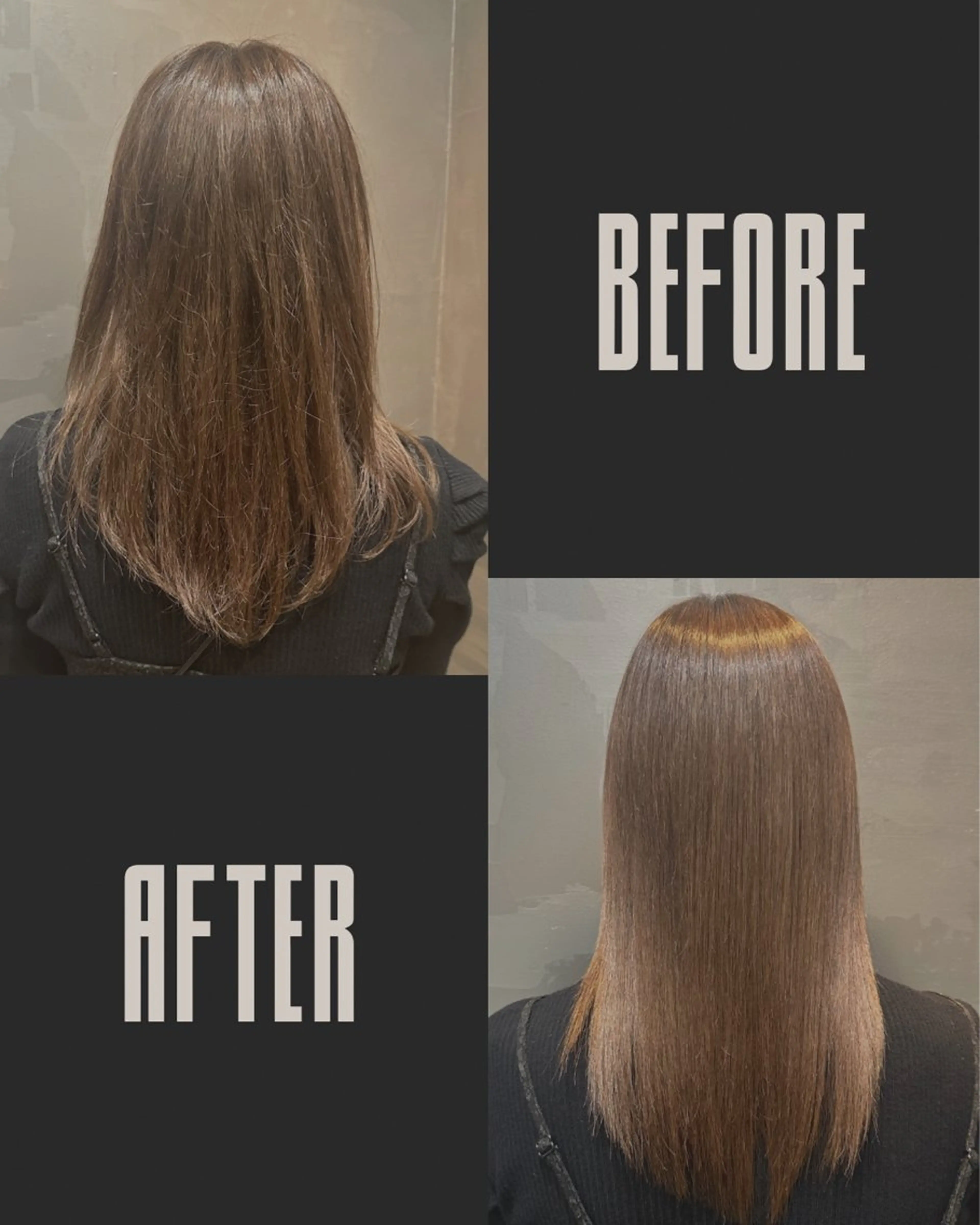 セミロング カラー 上村 颯のヘアスタイル