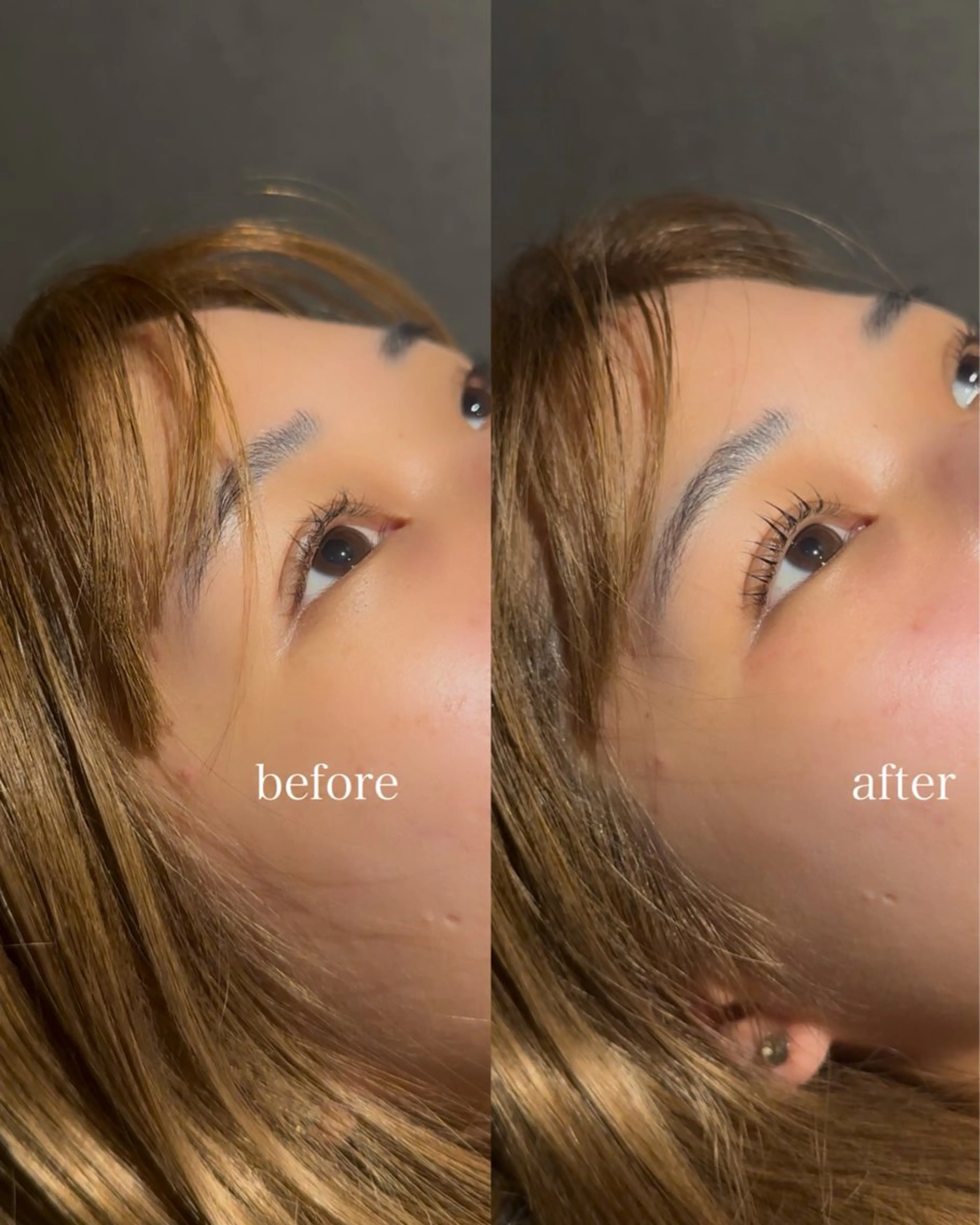 マツエク・マツパ マツパ 岩本みるか/ 暖色カラー/ベージュのヘアスタイル