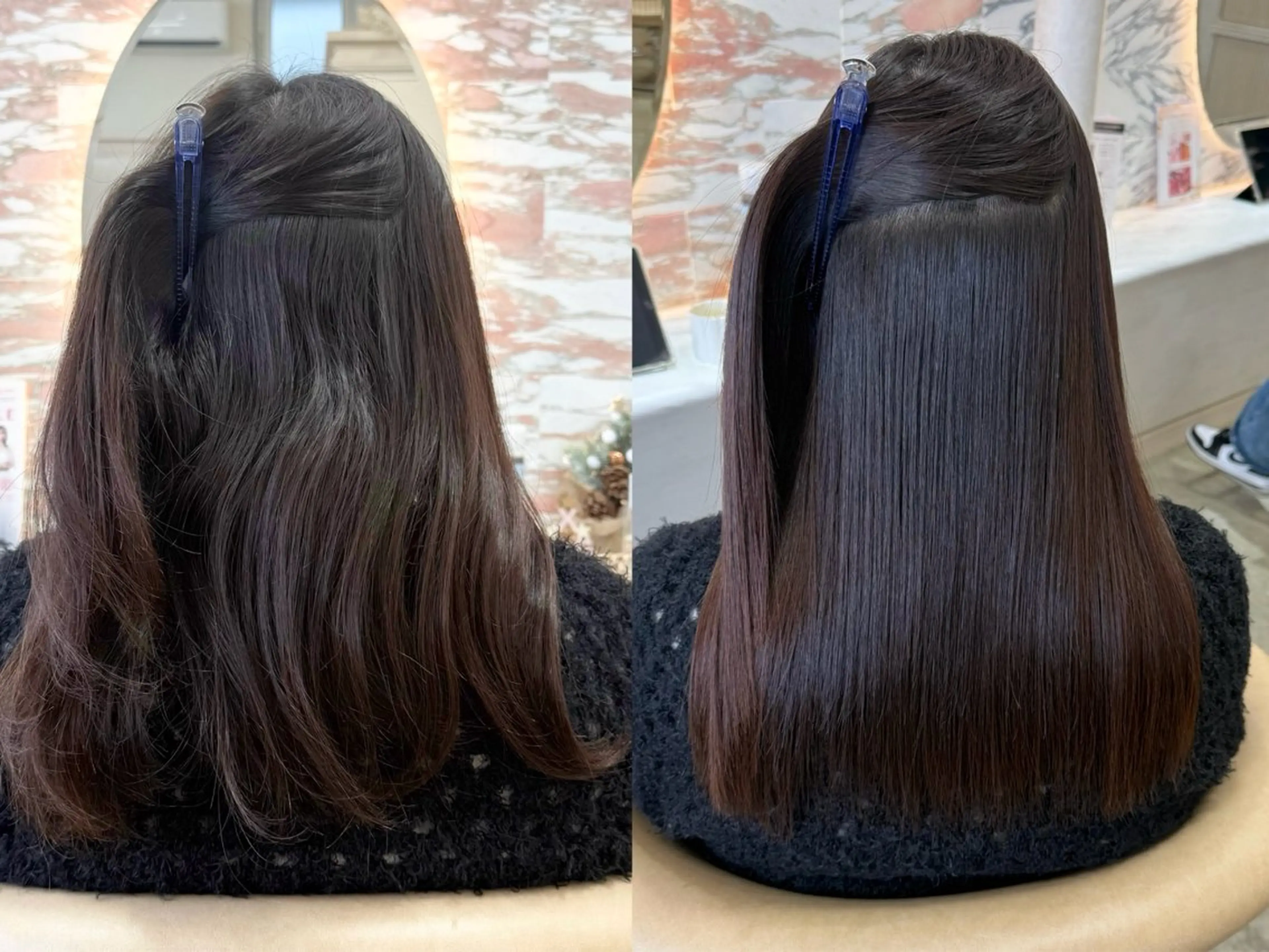 カット 縮毛矯正 トリートメント ゆうか ・髪質改善のヘアスタイル