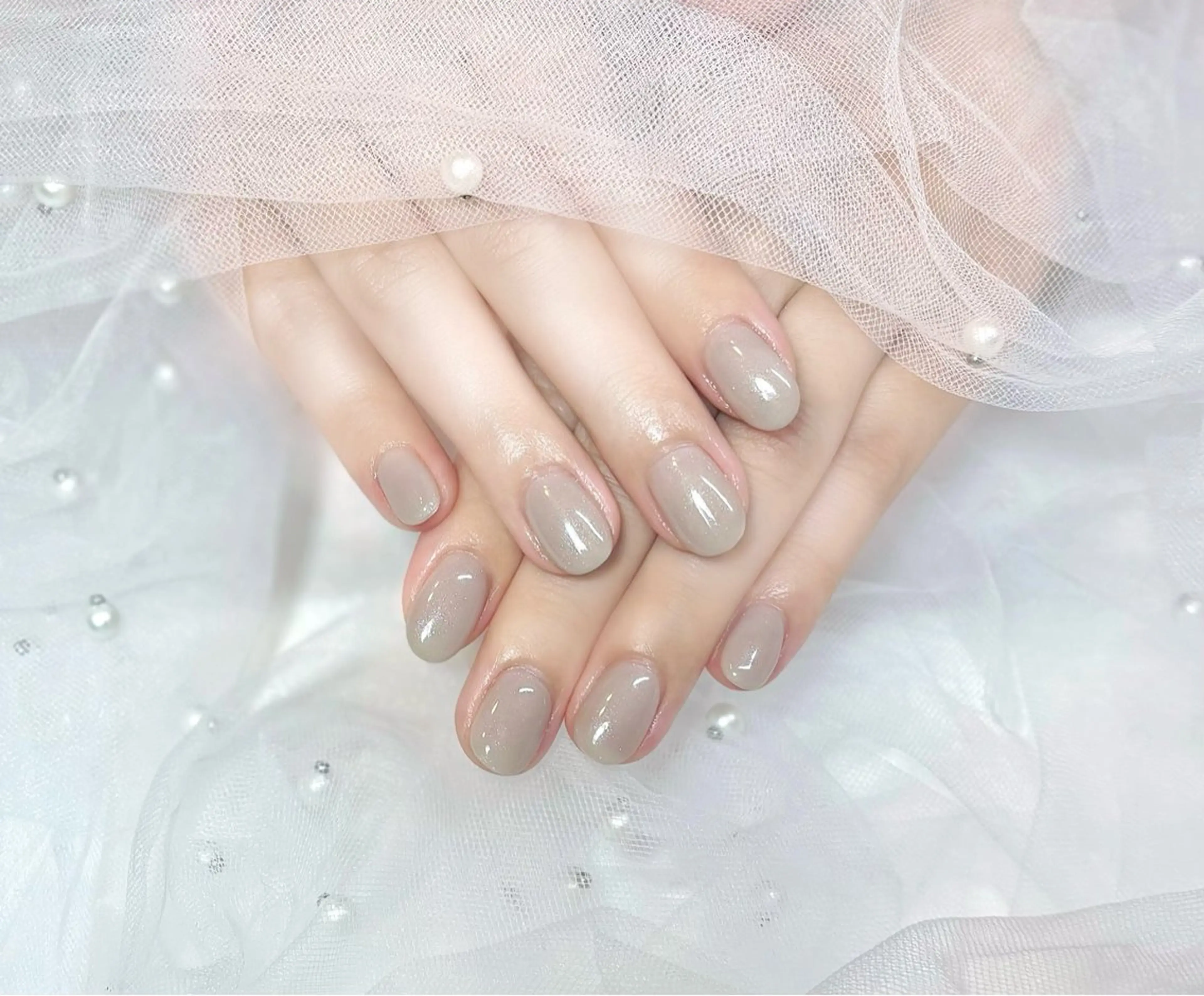 ネイル オフィスネイル ワンカラーネイル シンプルネイル Chat　noir所属・【chatnoir】 MIYUのネイルデザイン