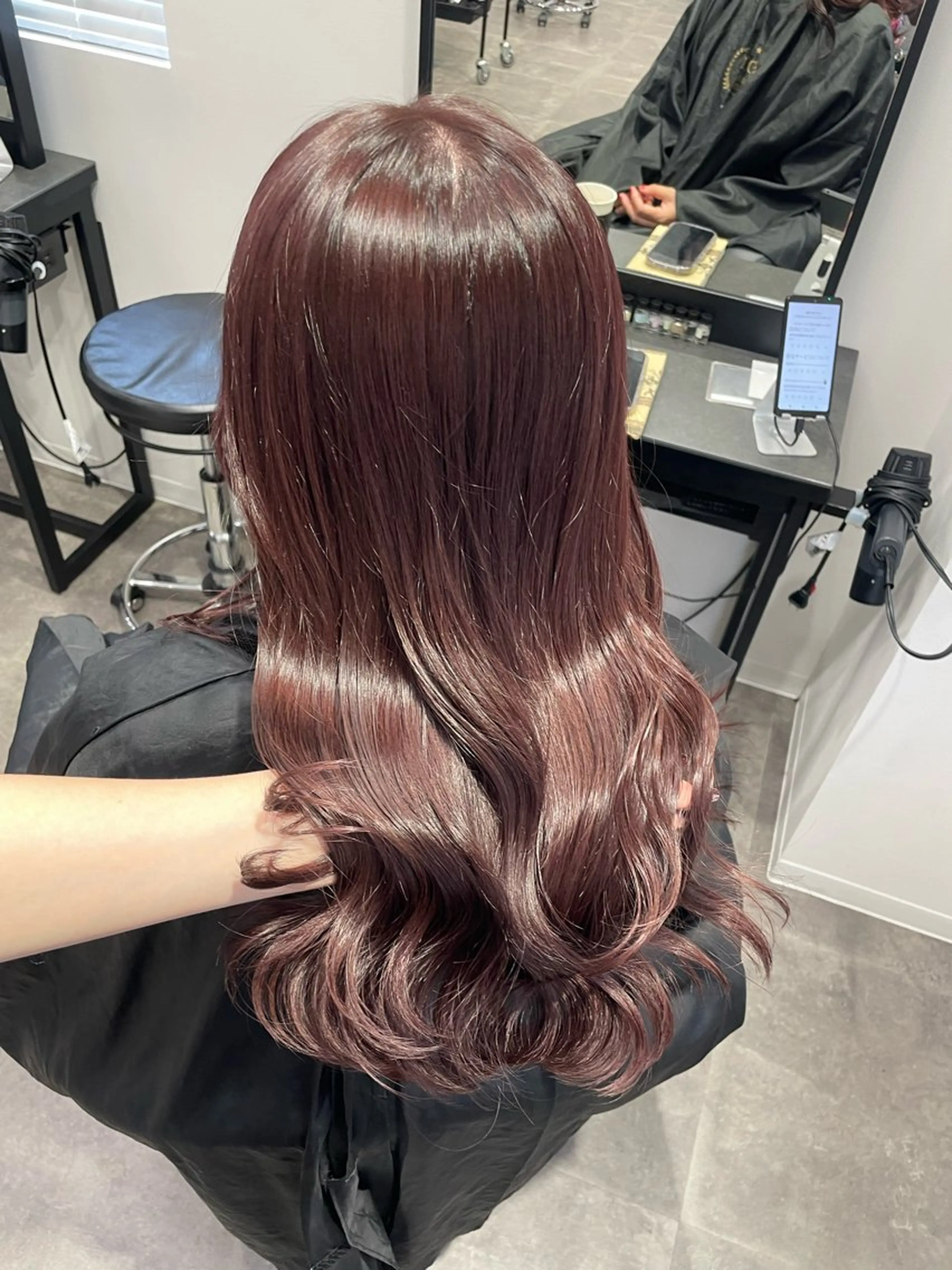 ロング カラー 🎀暖色/ラベンダー /paru🤍のヘアスタイル