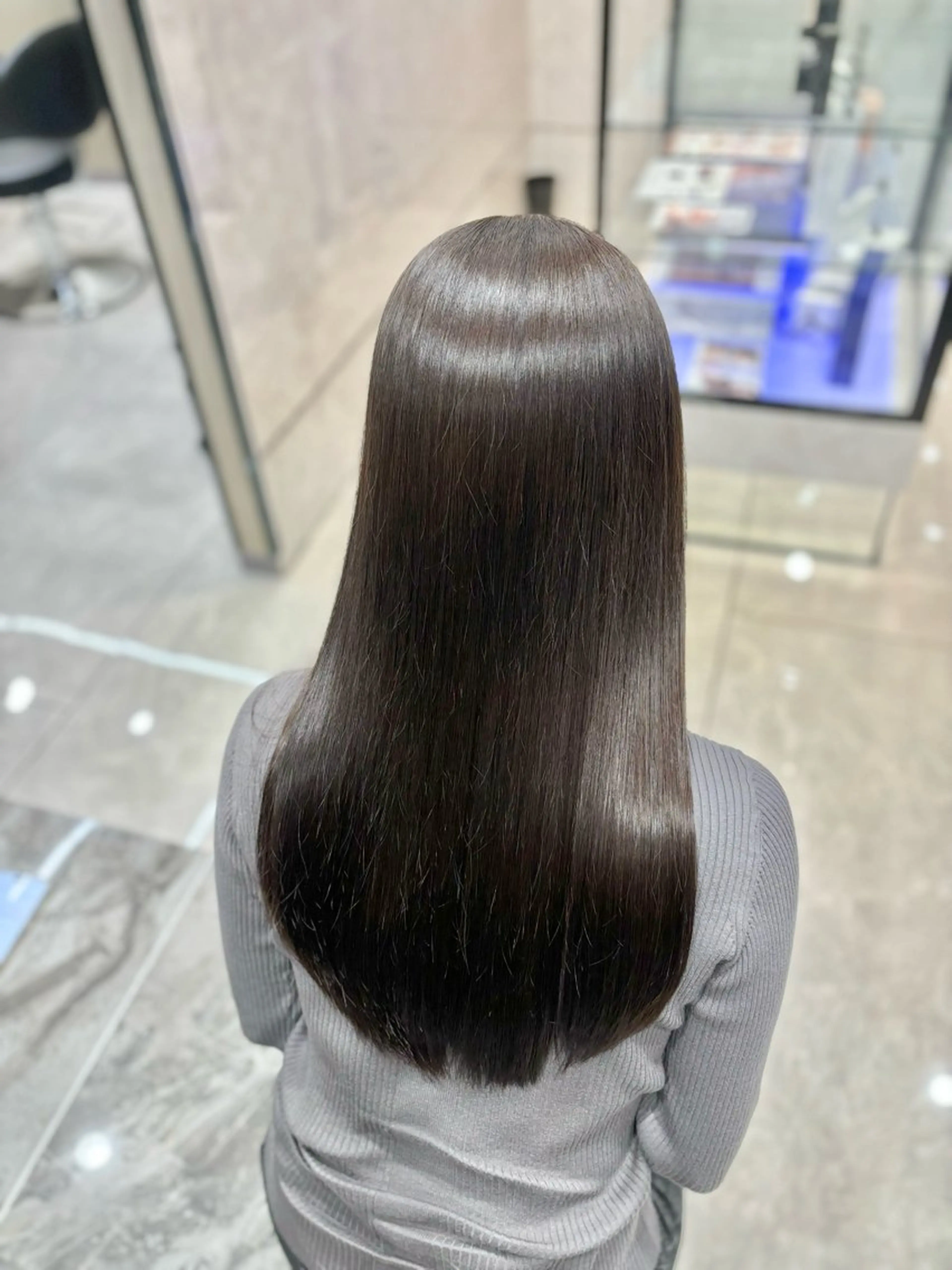 ロング 縮毛矯正 カット 縮毛矯正 ハルキミナトジャパン所属・藤田優介 [大宮/縮毛矯正]のヘアスタイル