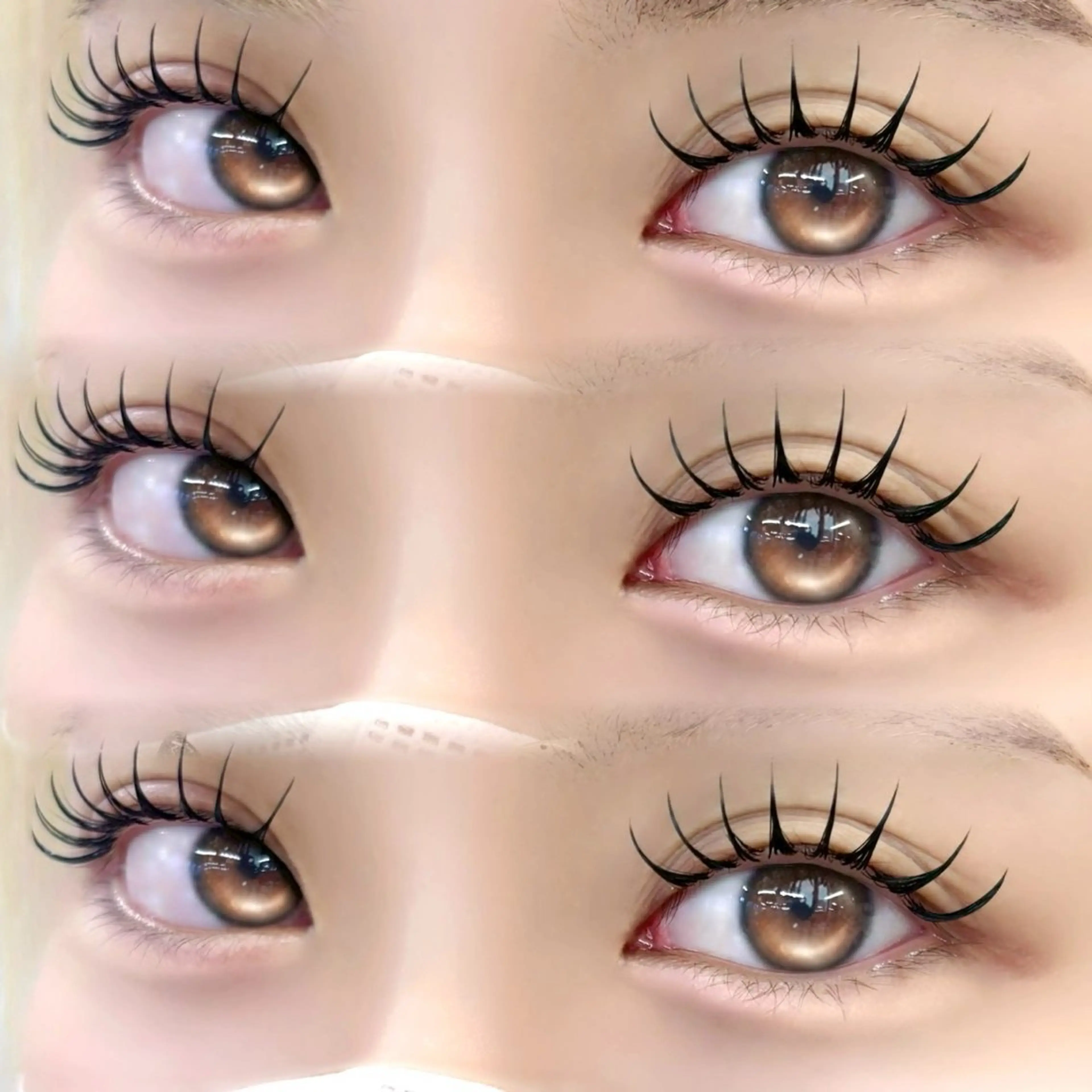 マツエク・マツパ 四釜 真歩のマツエク・マツパデザイン