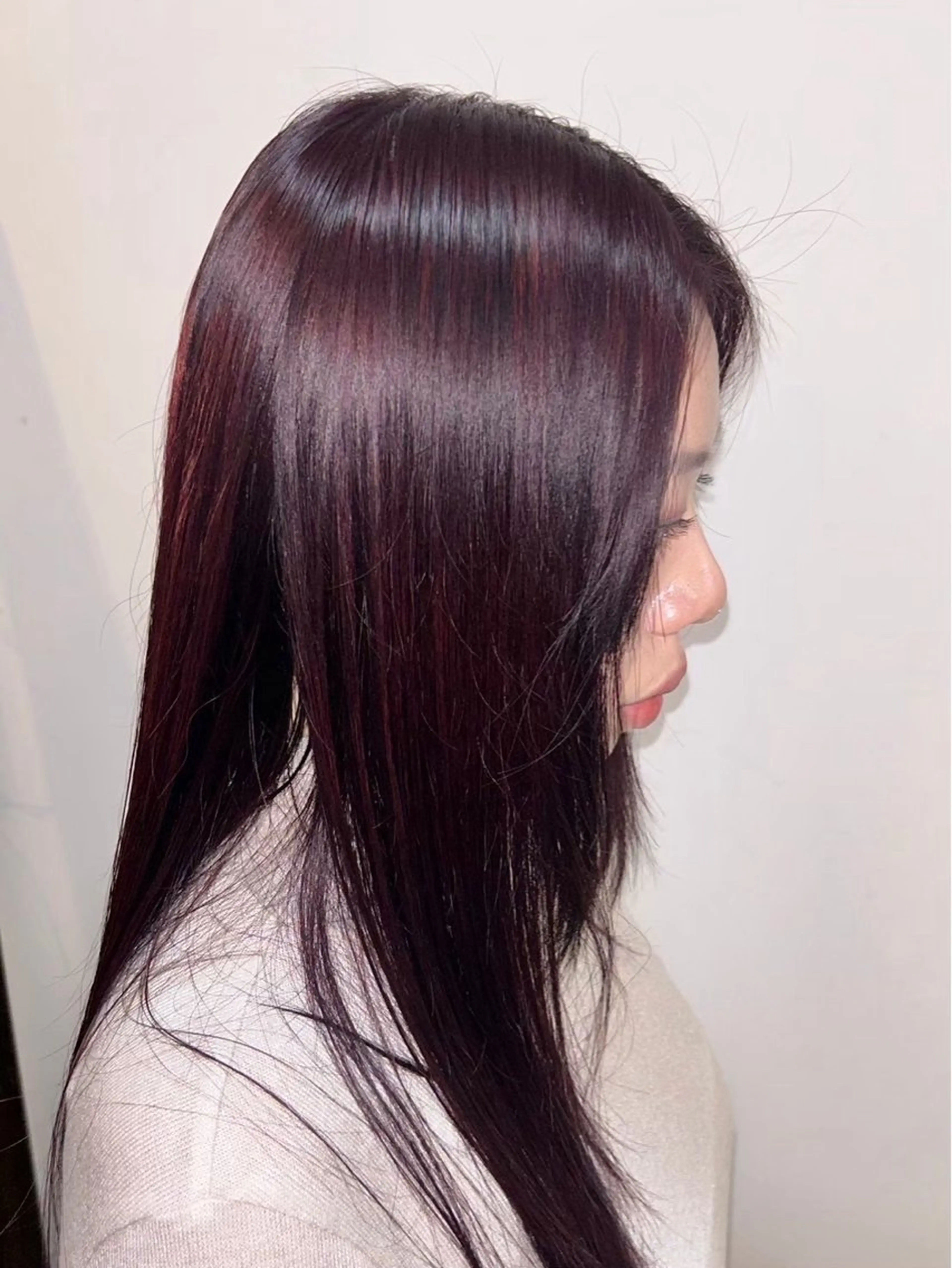 セミロング カラー KURAKU所属・無料パーマモデル/ 🌟ひまり🌟のヘアスタイル