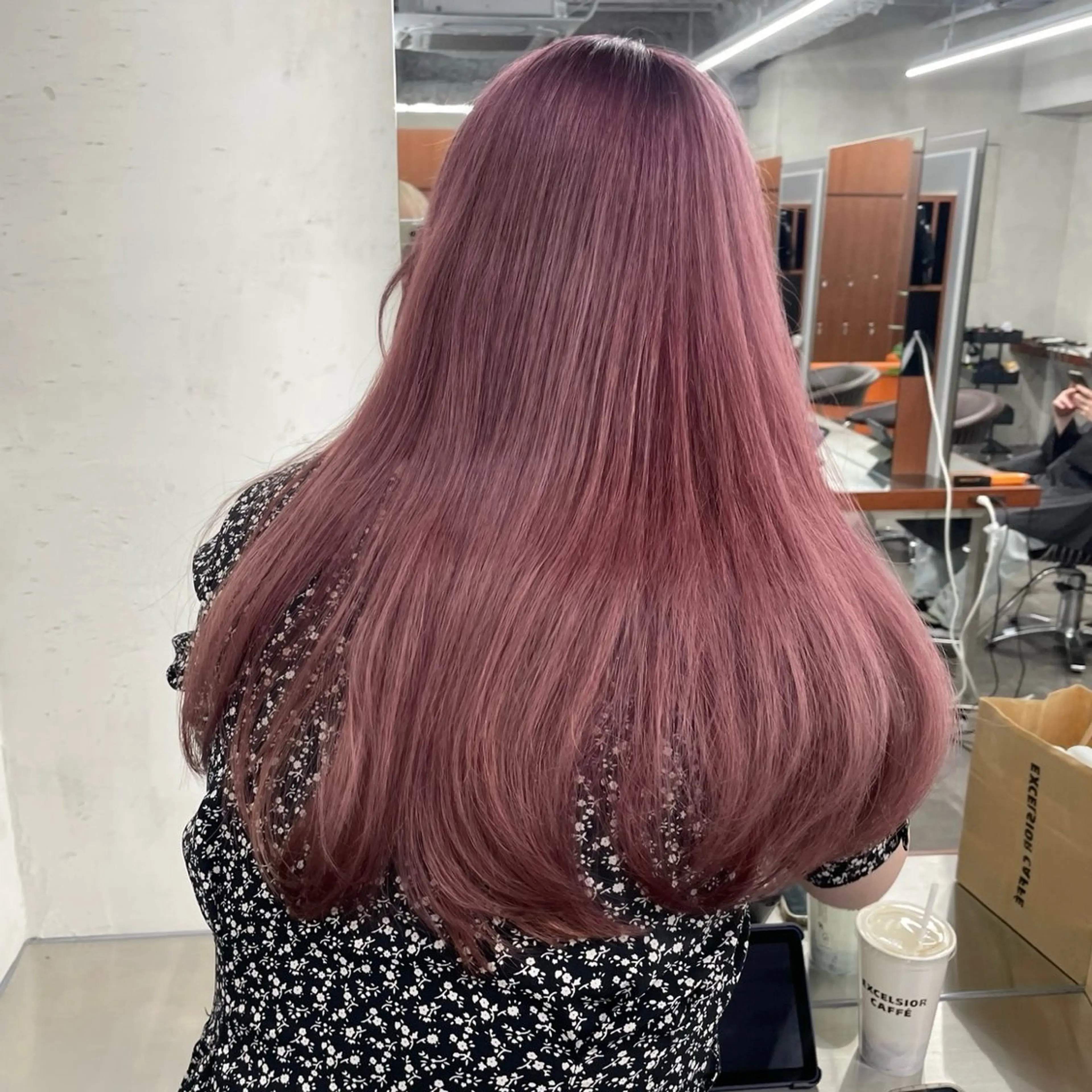 ロング カラー ヘアカラー 🍒暖色カラー🍒 渋谷/YUUのヘアスタイル