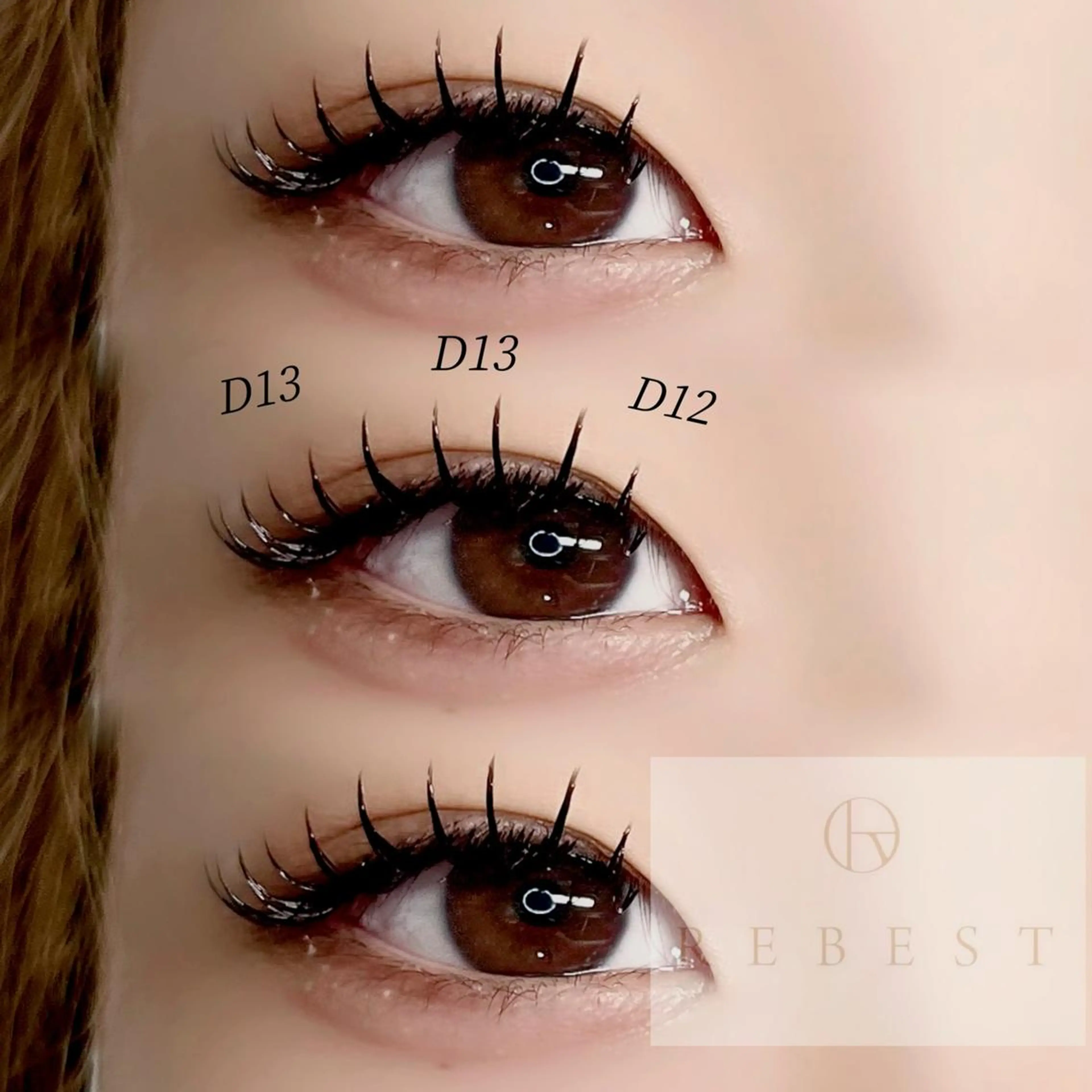 マツエク・マツパ Miyu🧤 REBEST心斎橋店のマツエク・マツパデザイン