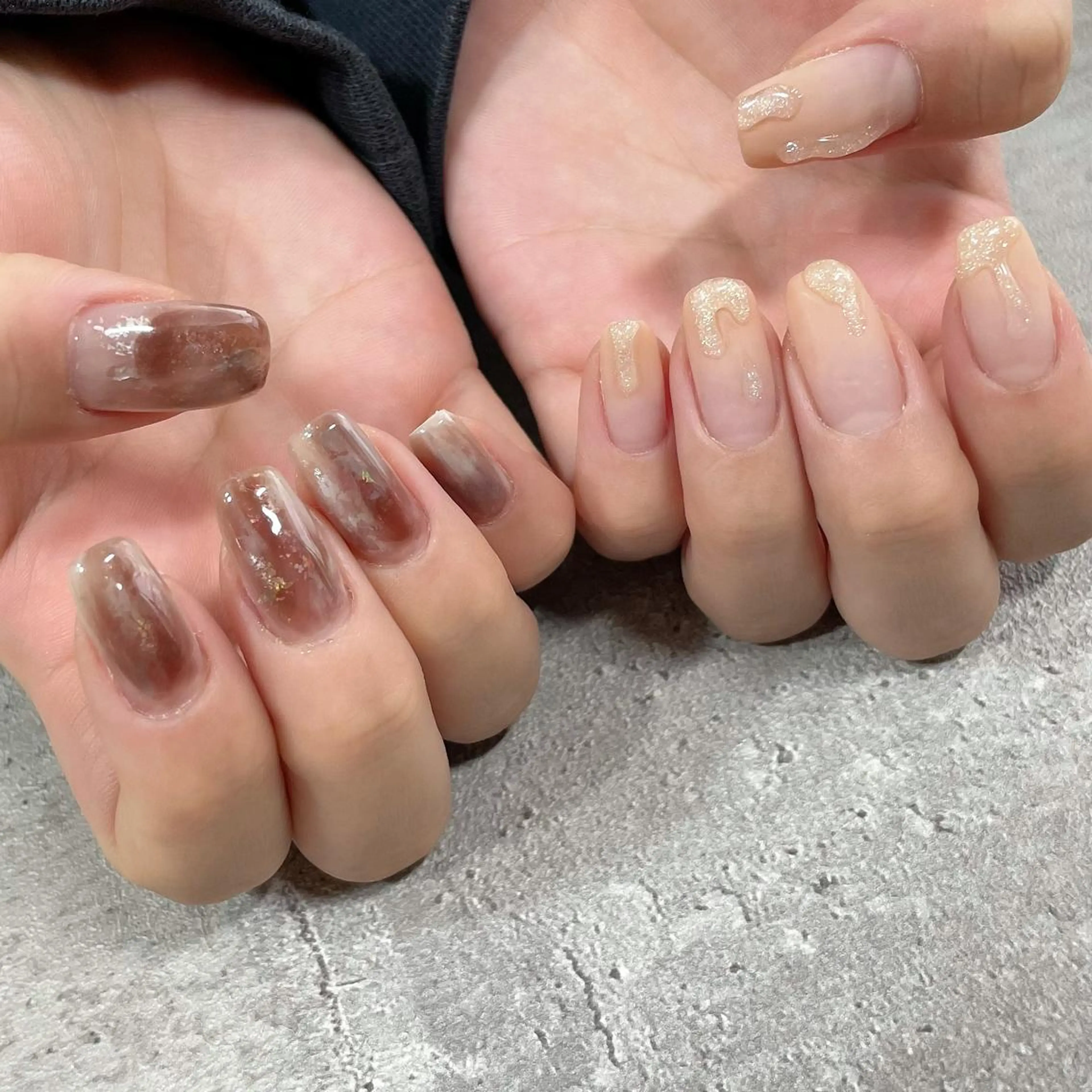 ネイル ジェルネイル 東 千夏のネイルデザイン