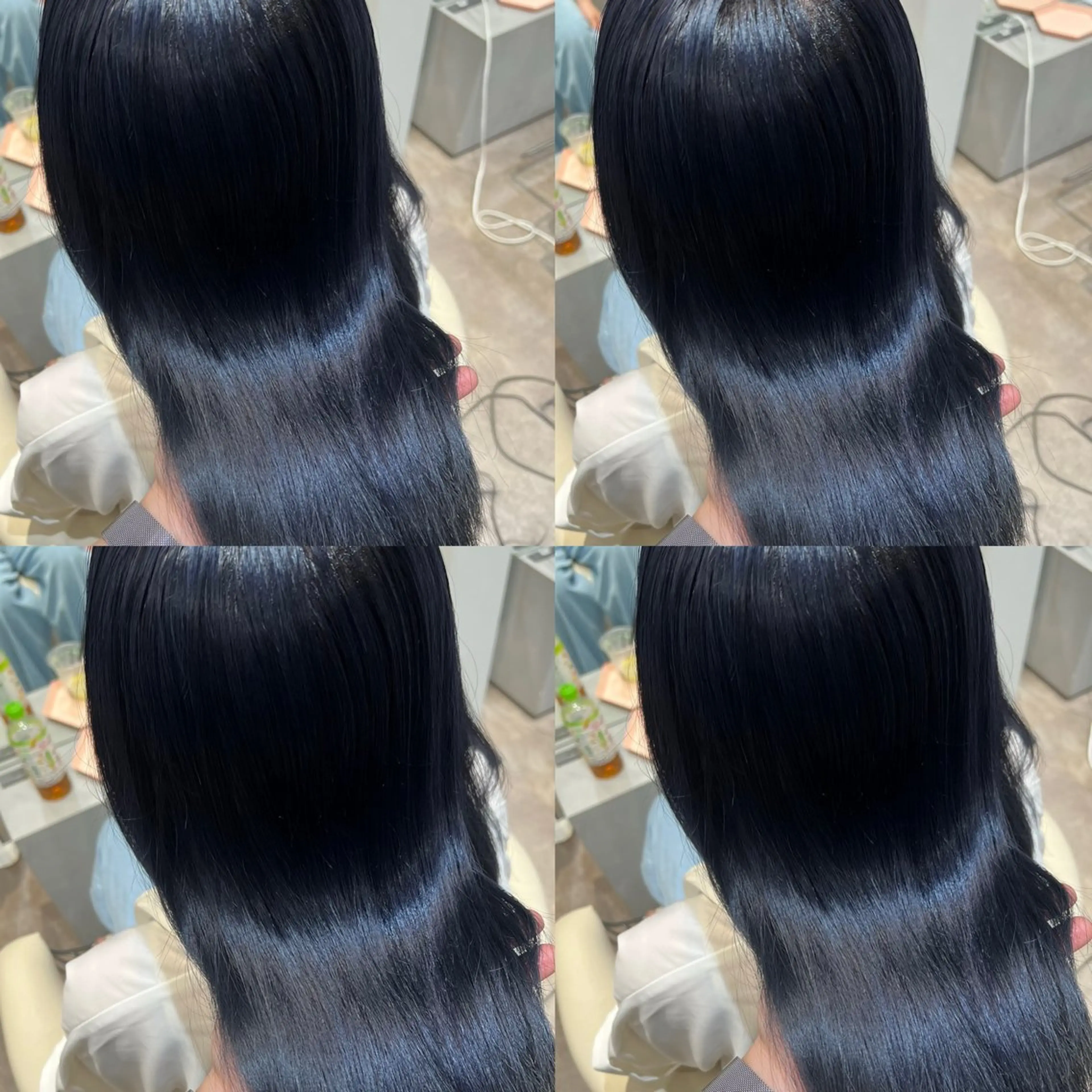 ミディアム カラー ブルーカラー トリートメント カット ヘアカラー 💎透明感カラー特化 💎TAISEIのヘアスタイル