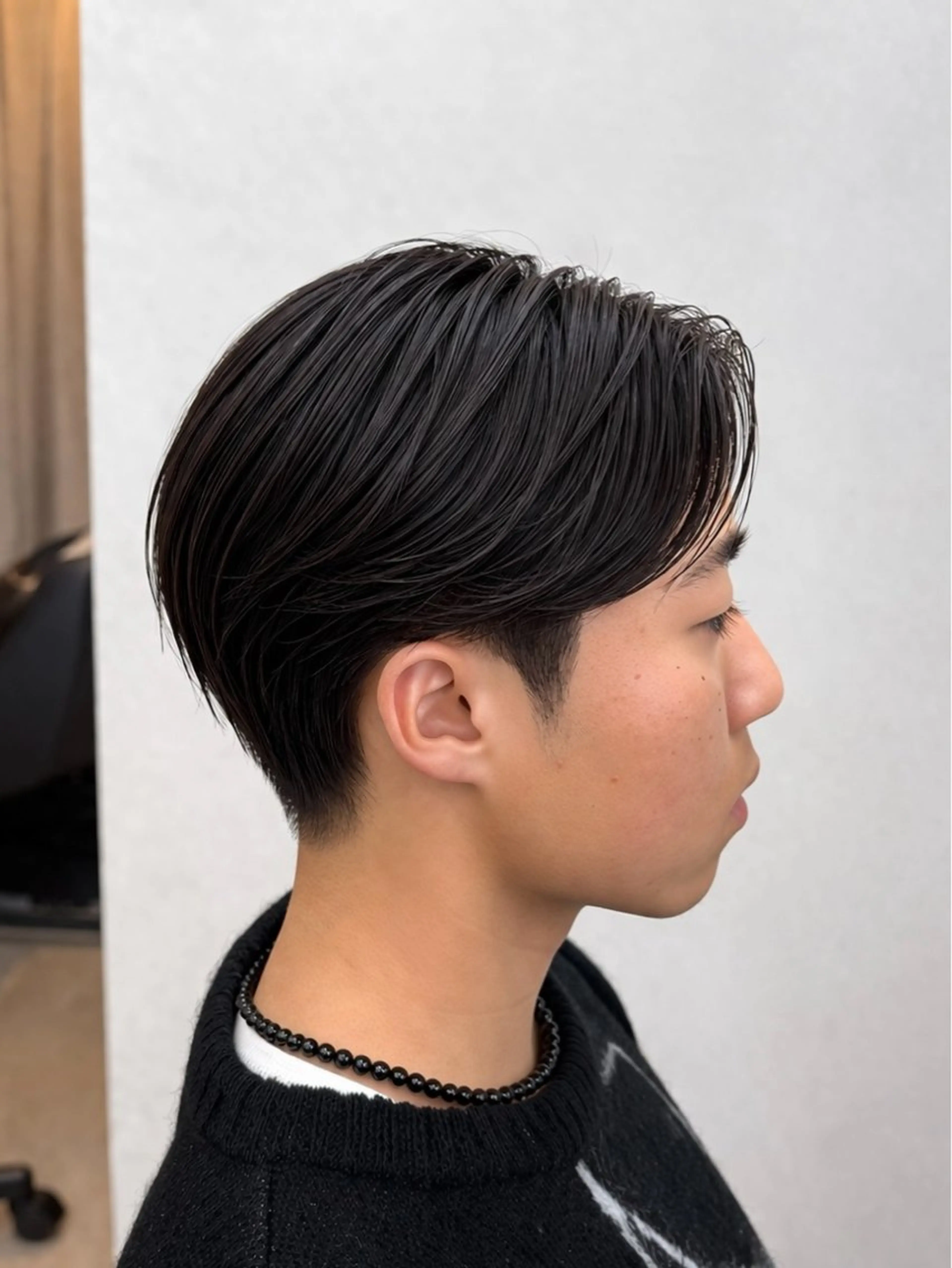 メンズ ニュアンスパーマ🌀 毛流れ🩶イザベラのヘアスタイル