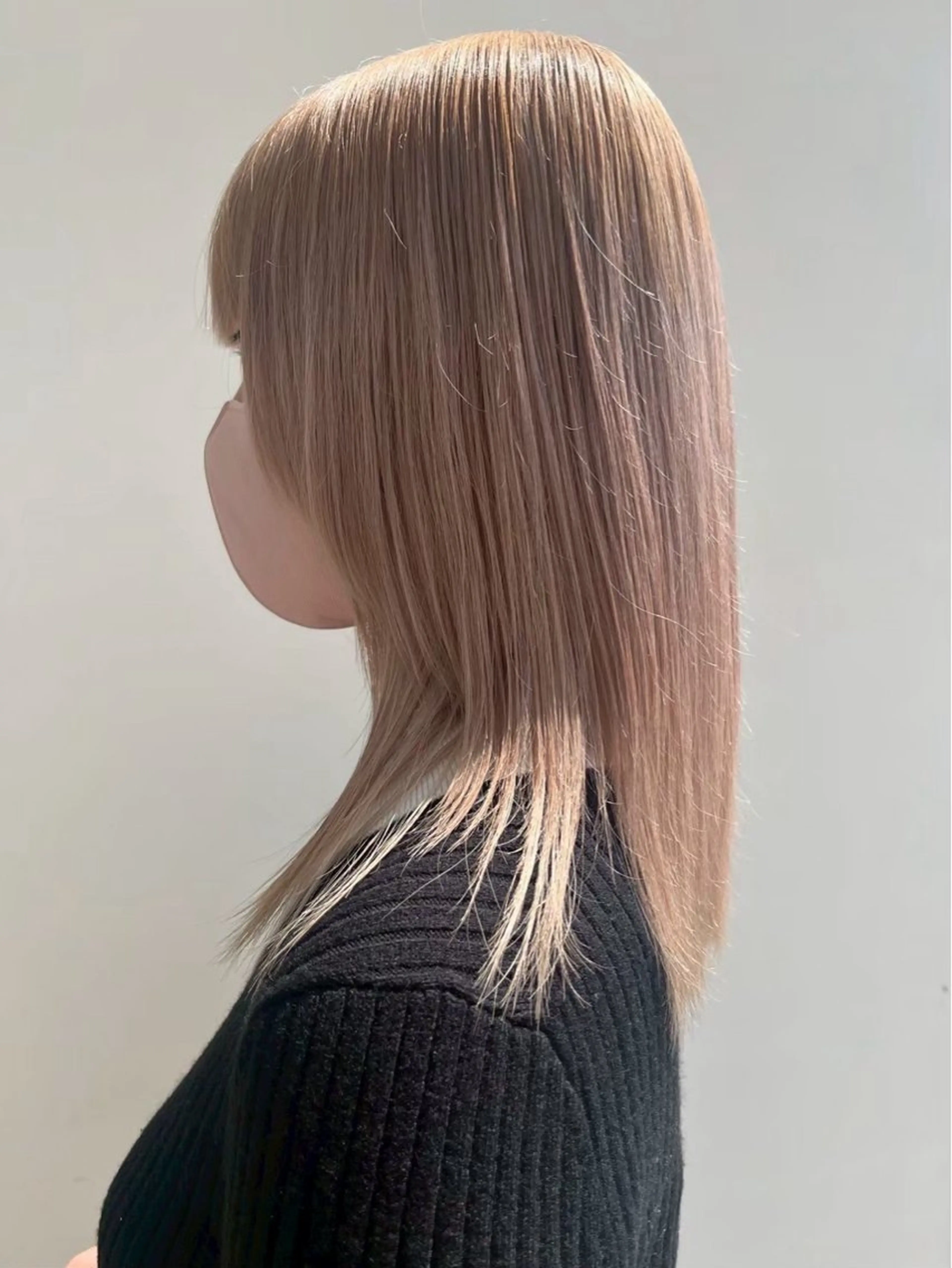 【縮毛履歴無しの方限定】ブリーチオンカラーの写真