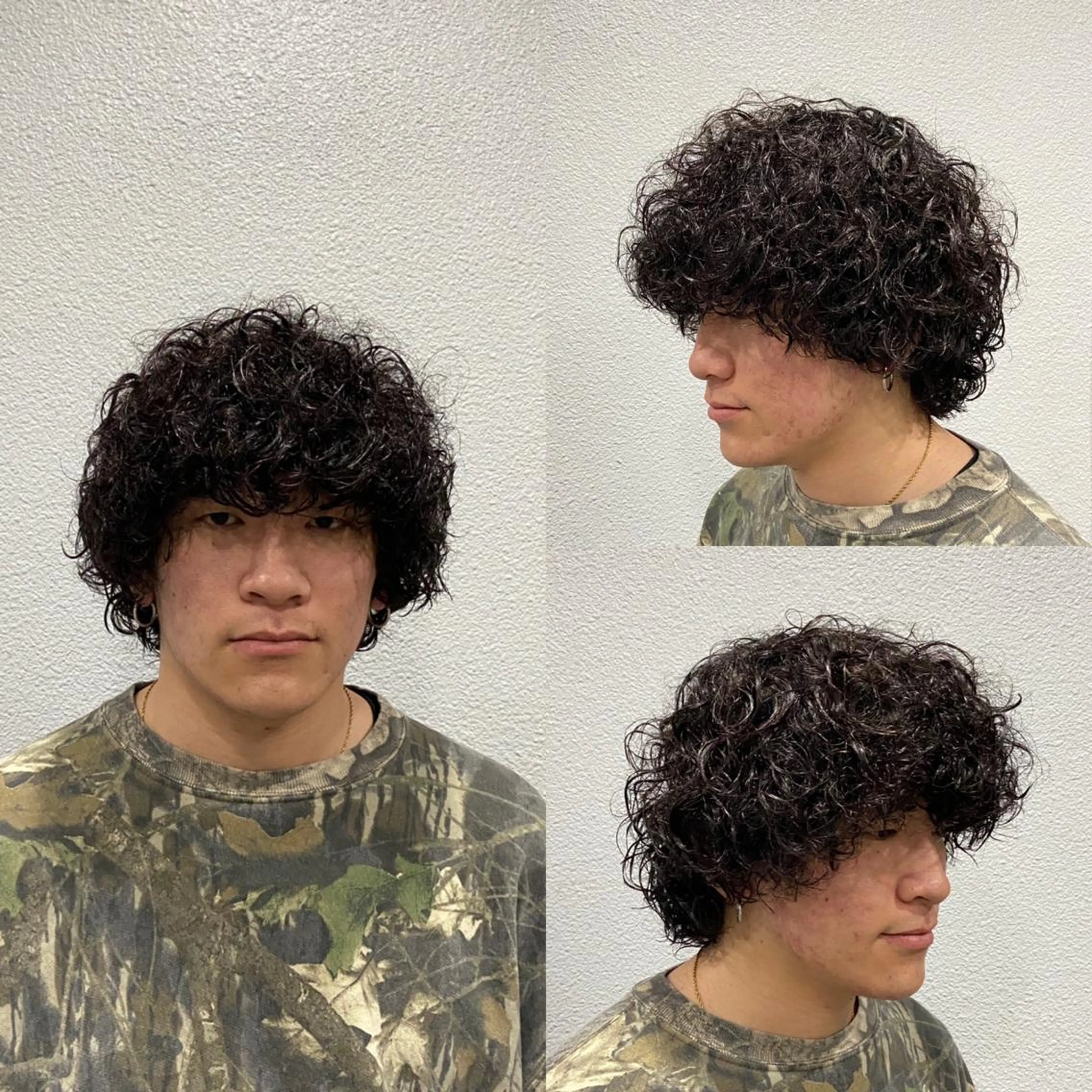 ミディアム パーマ メンズ ミディアムパーマ メンズパーマ プードルパーマ 波巻きパーマ プードルパーマ SPIN-OFF SHIFT所属・🌀パーマ特化 美容師🌀/しゅんのヘアスタイル