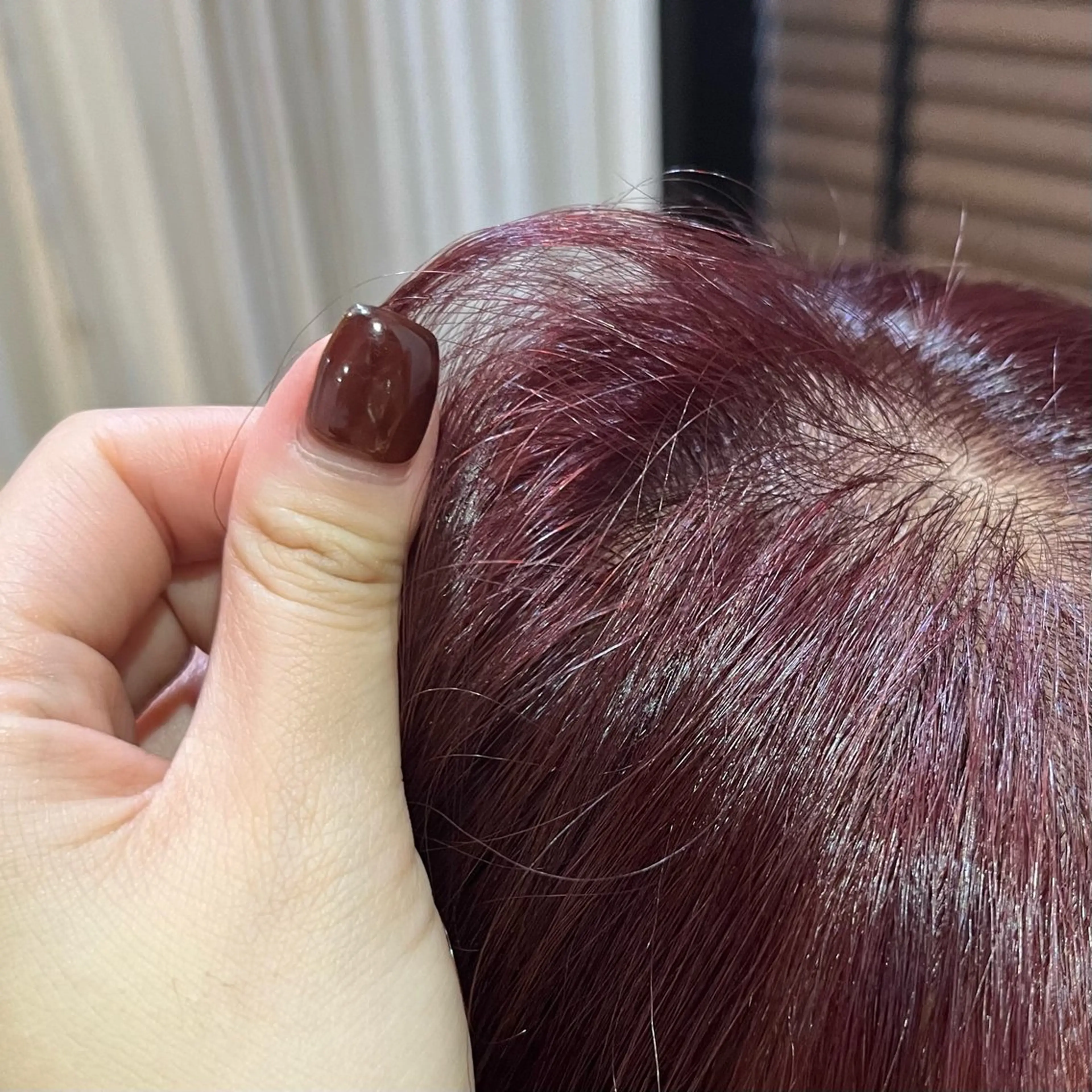 カラー 冨井 ほのかのヘアスタイル