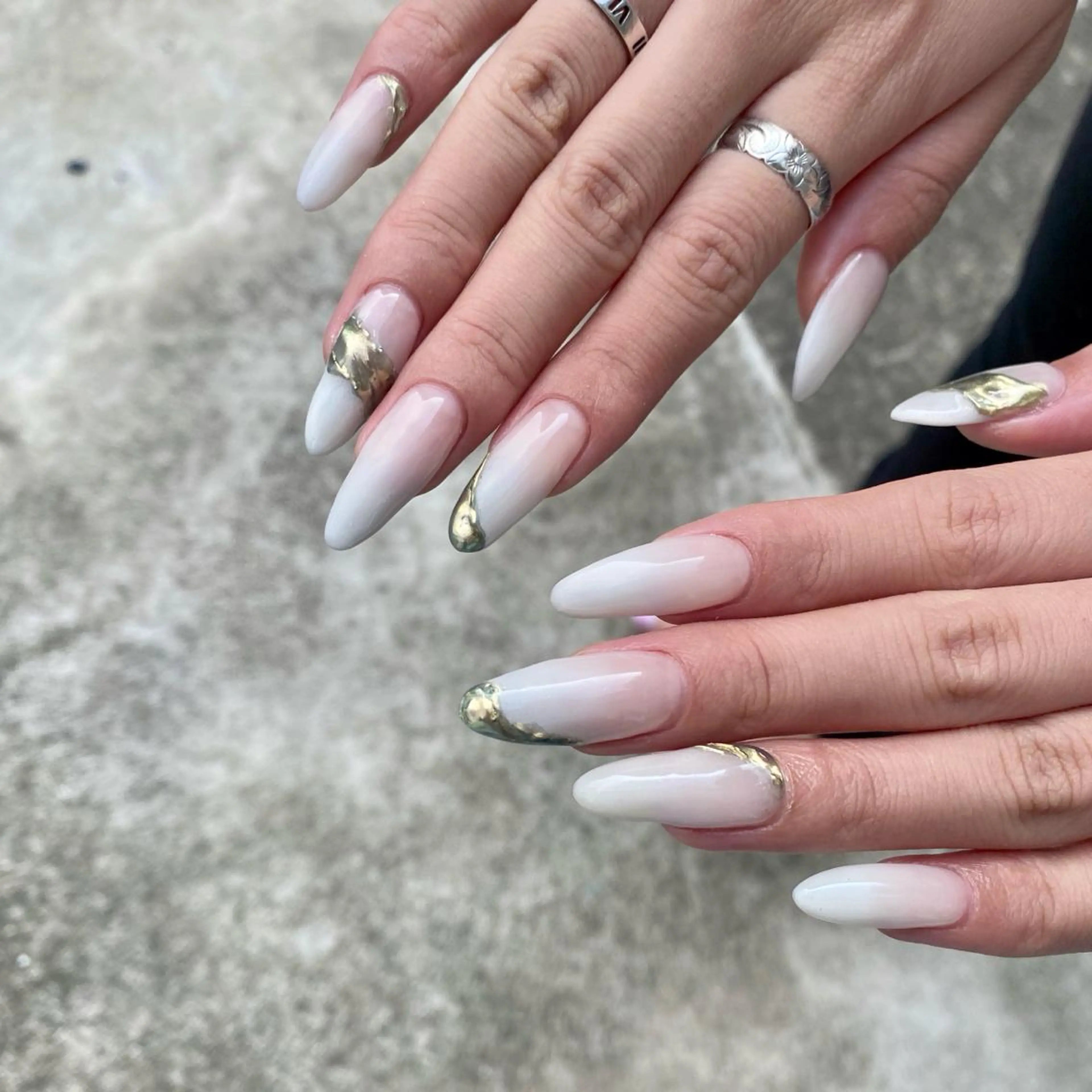 ネイル クレアトゥール華 都賀店所属・三橋 結菜のネイルデザイン