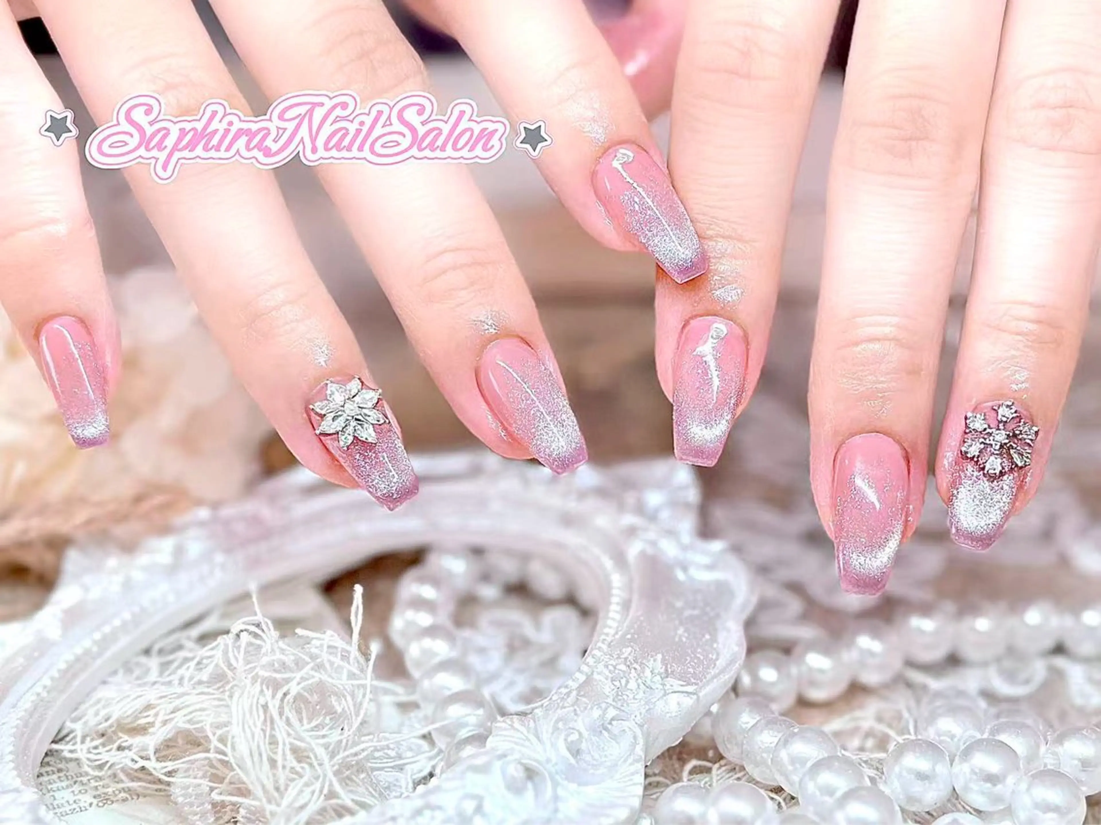 ネイル ハンドネイル Saphira所属・Saphira はるかのネイルデザイン