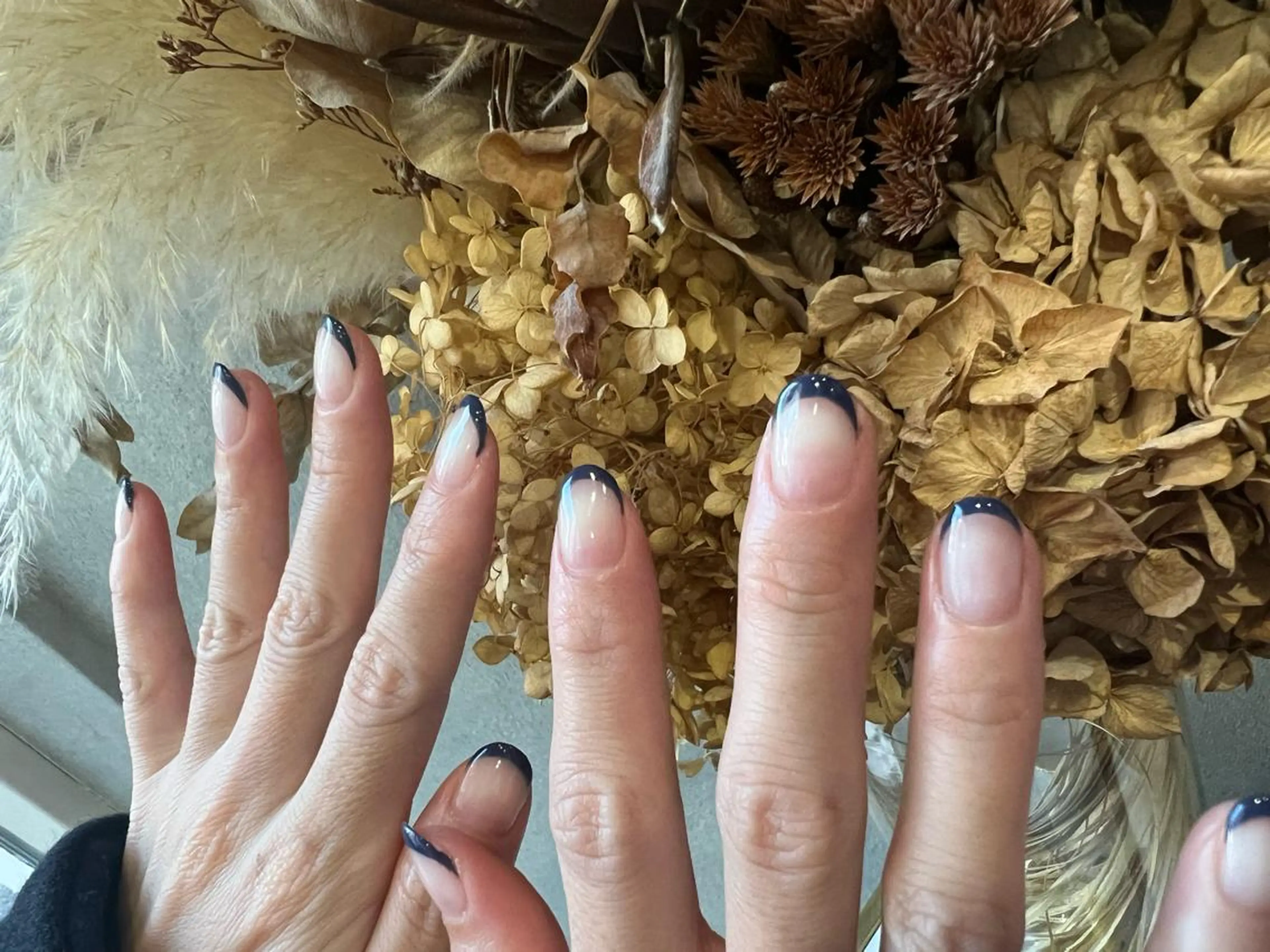 ネイル フレンチネイル omamori kyokoのネイルデザイン