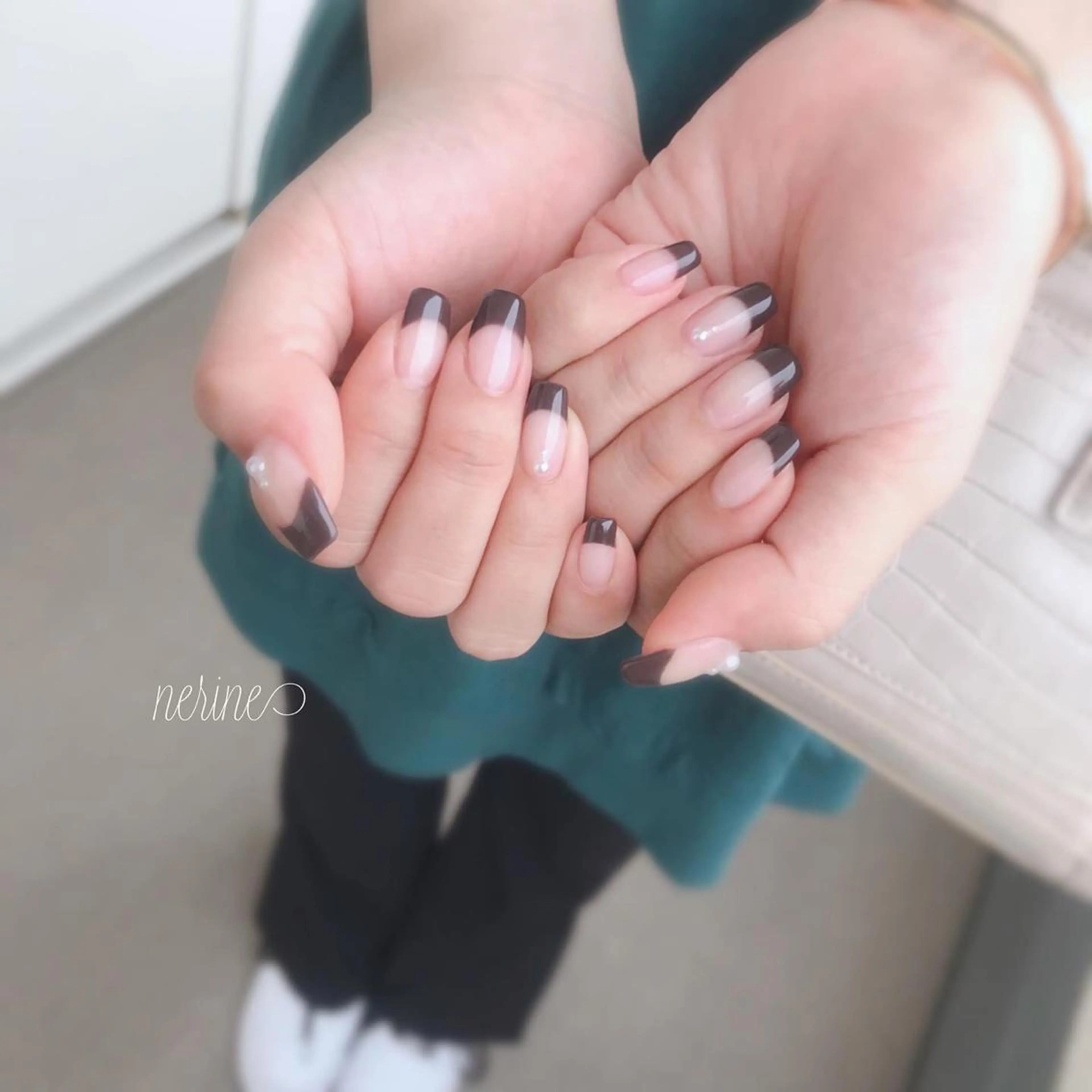 ネイル フレンチネイル NAILST Naomiのネイルデザイン