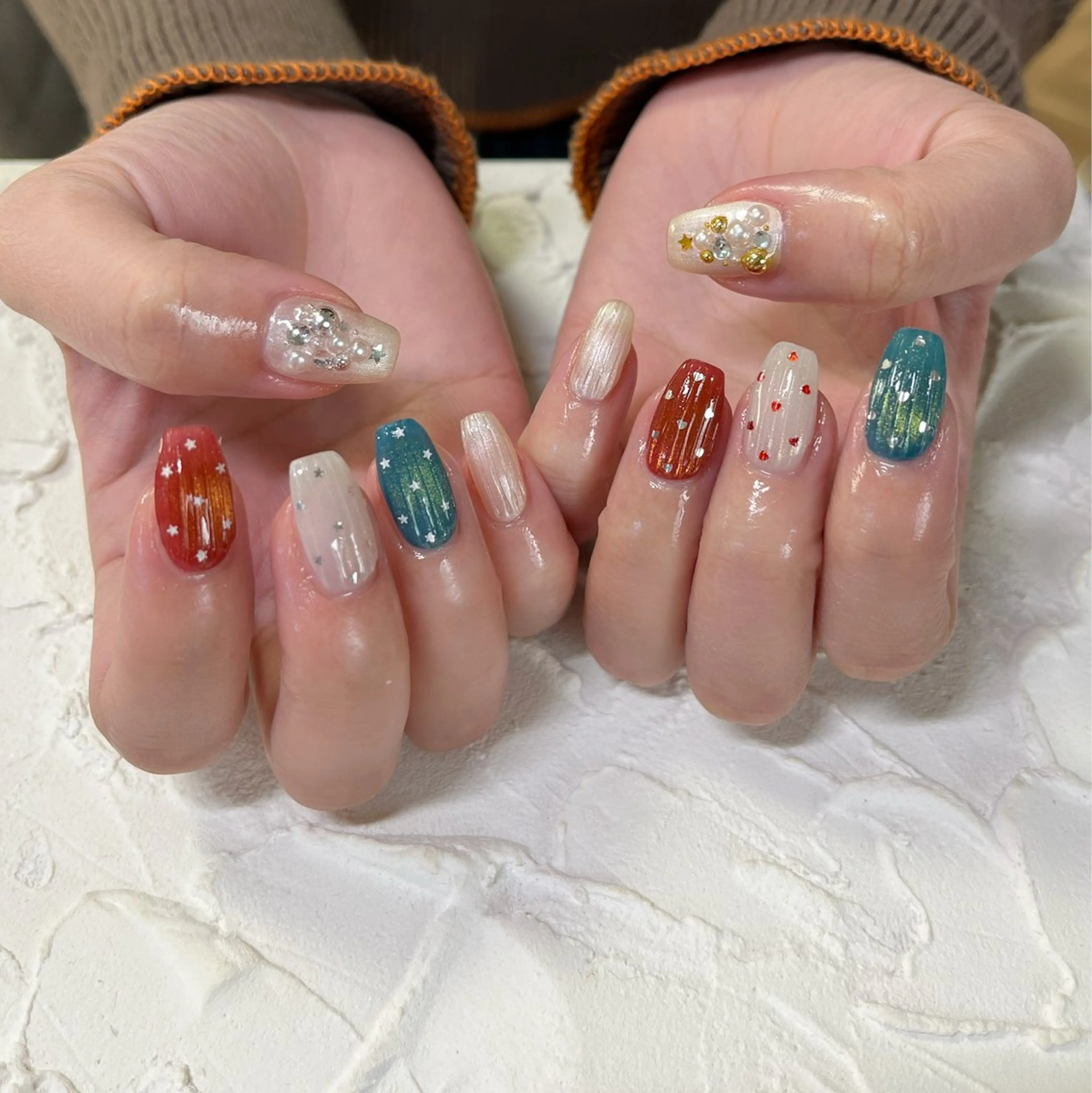 ネイル ハンドネイル Lofi nails ゆきこのネイルデザイン