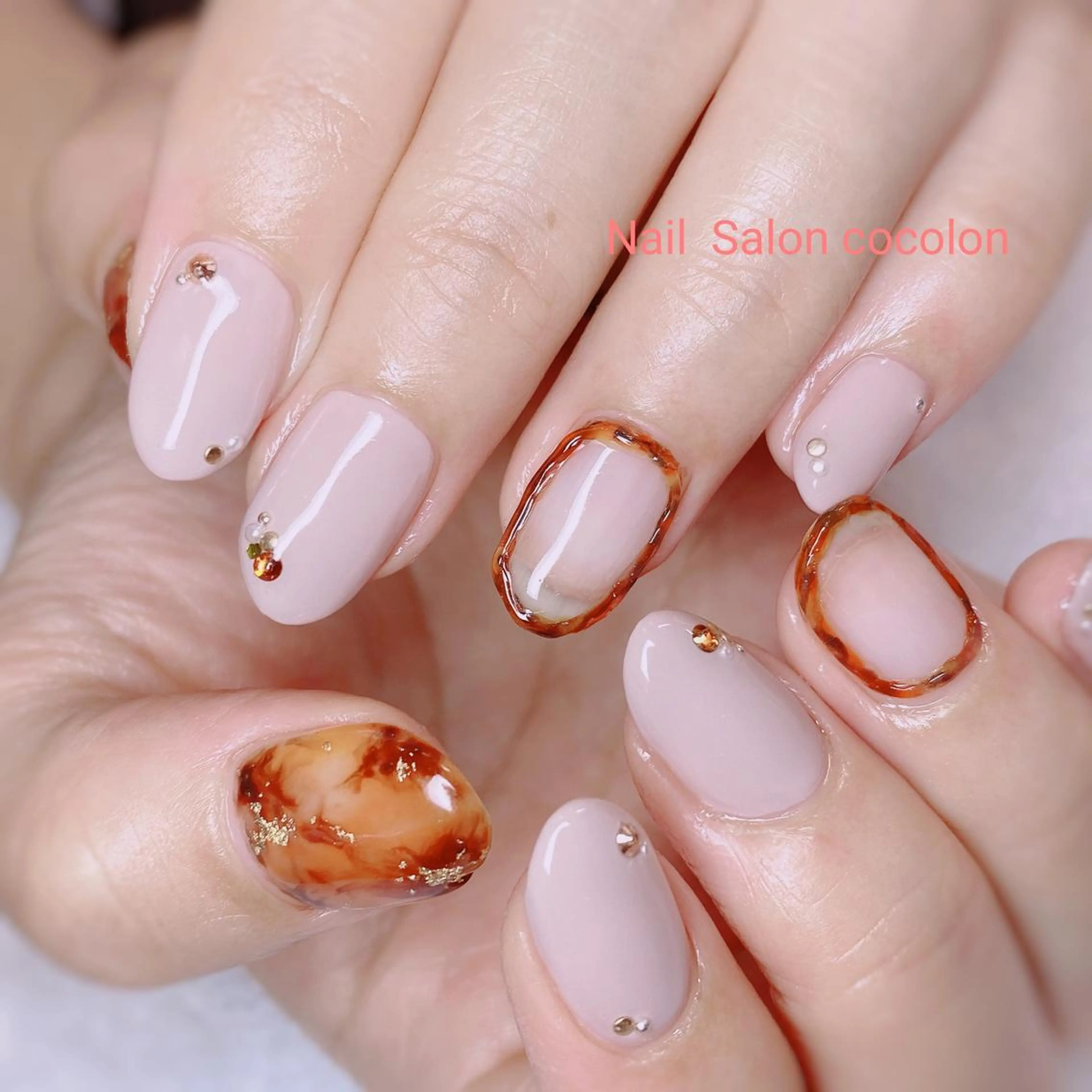 ネイル アートネイル ハンドネイル 柴崎 美幸のネイルデザイン