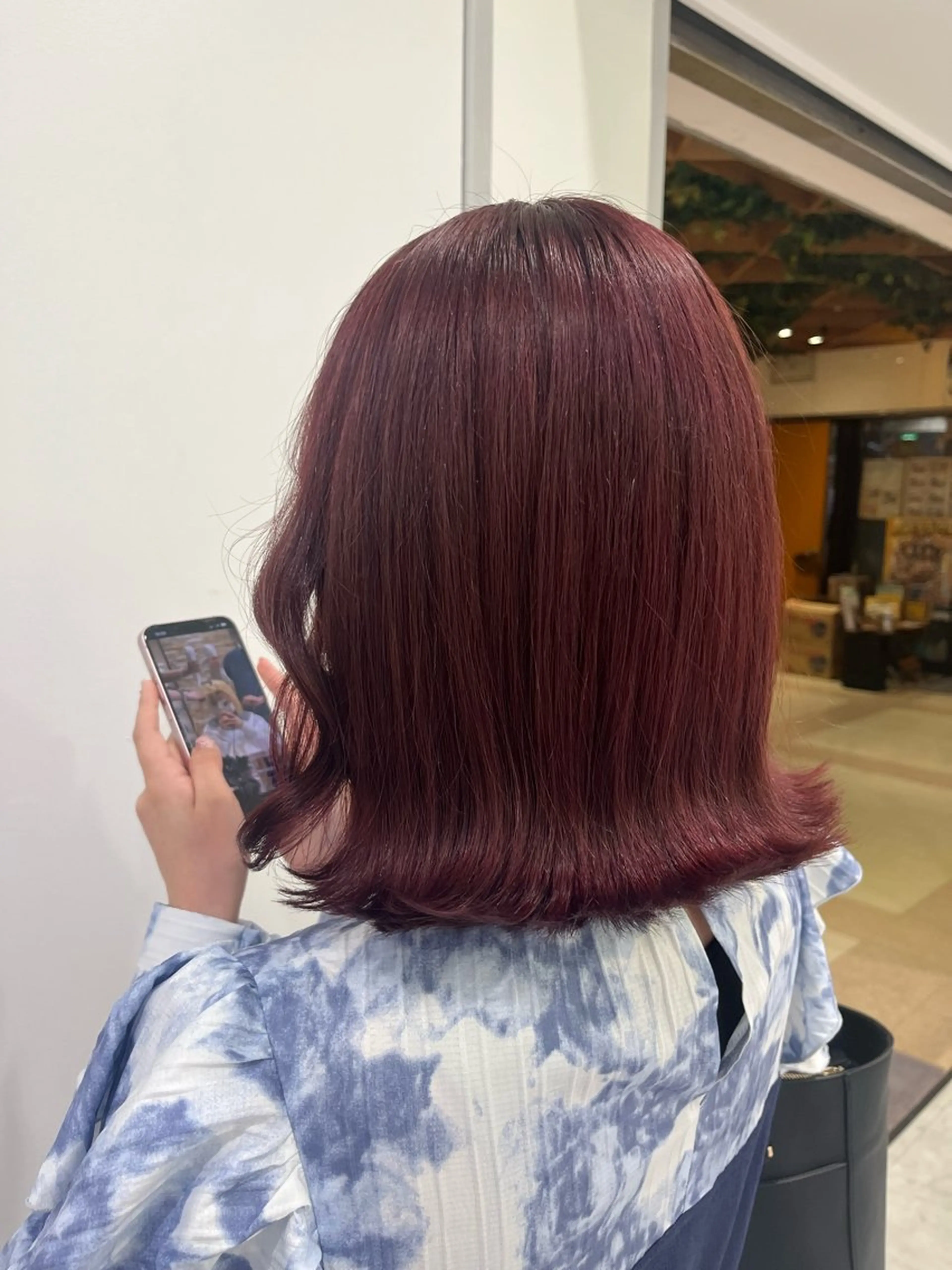 ミディアム カラー ヘアカラー トリートメント ヘアセット 🎀愛されgirly ヘア🫧Ayakaのヘアスタイル