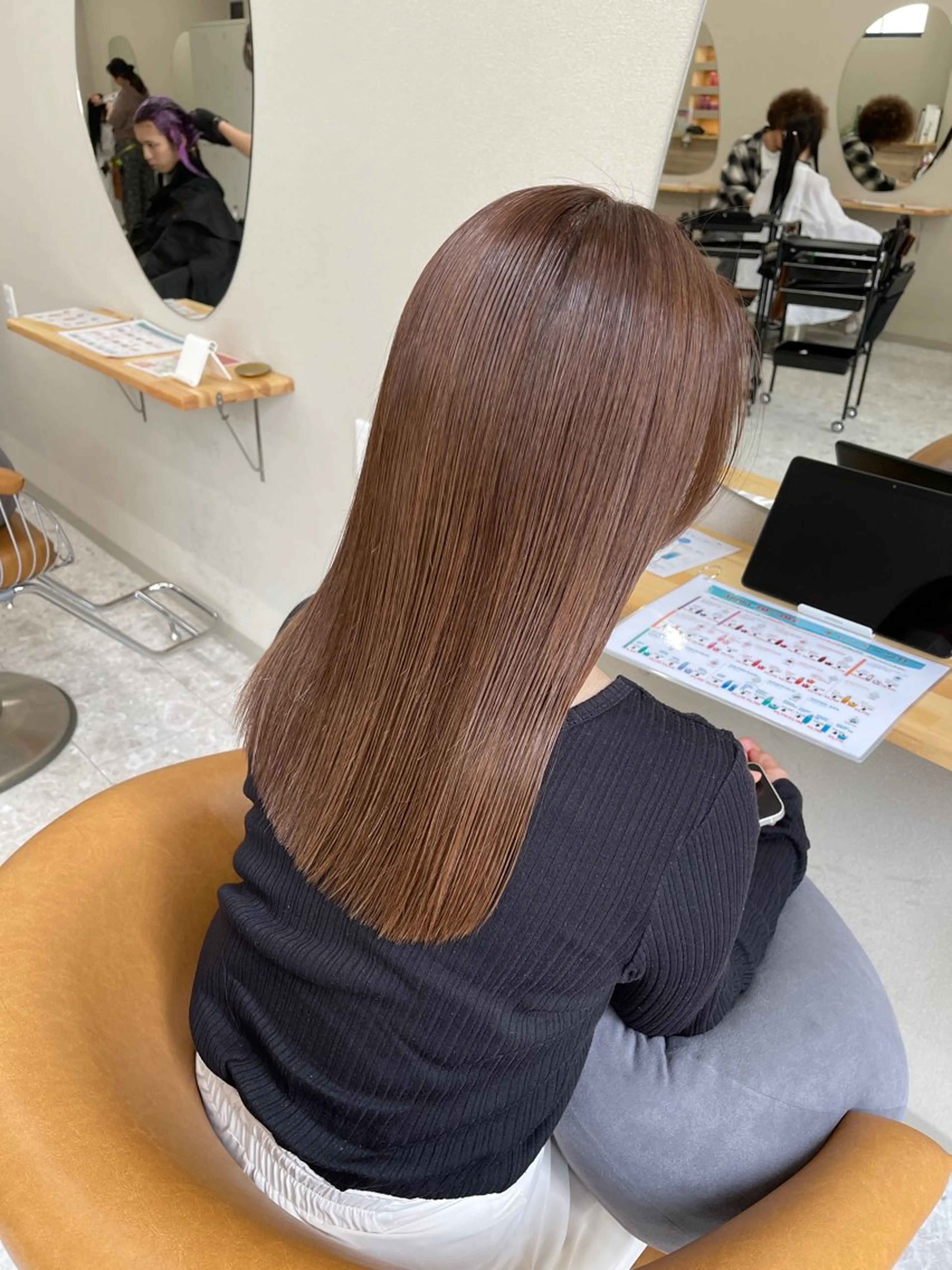 カラー＋オリジナルトリートメントの写真