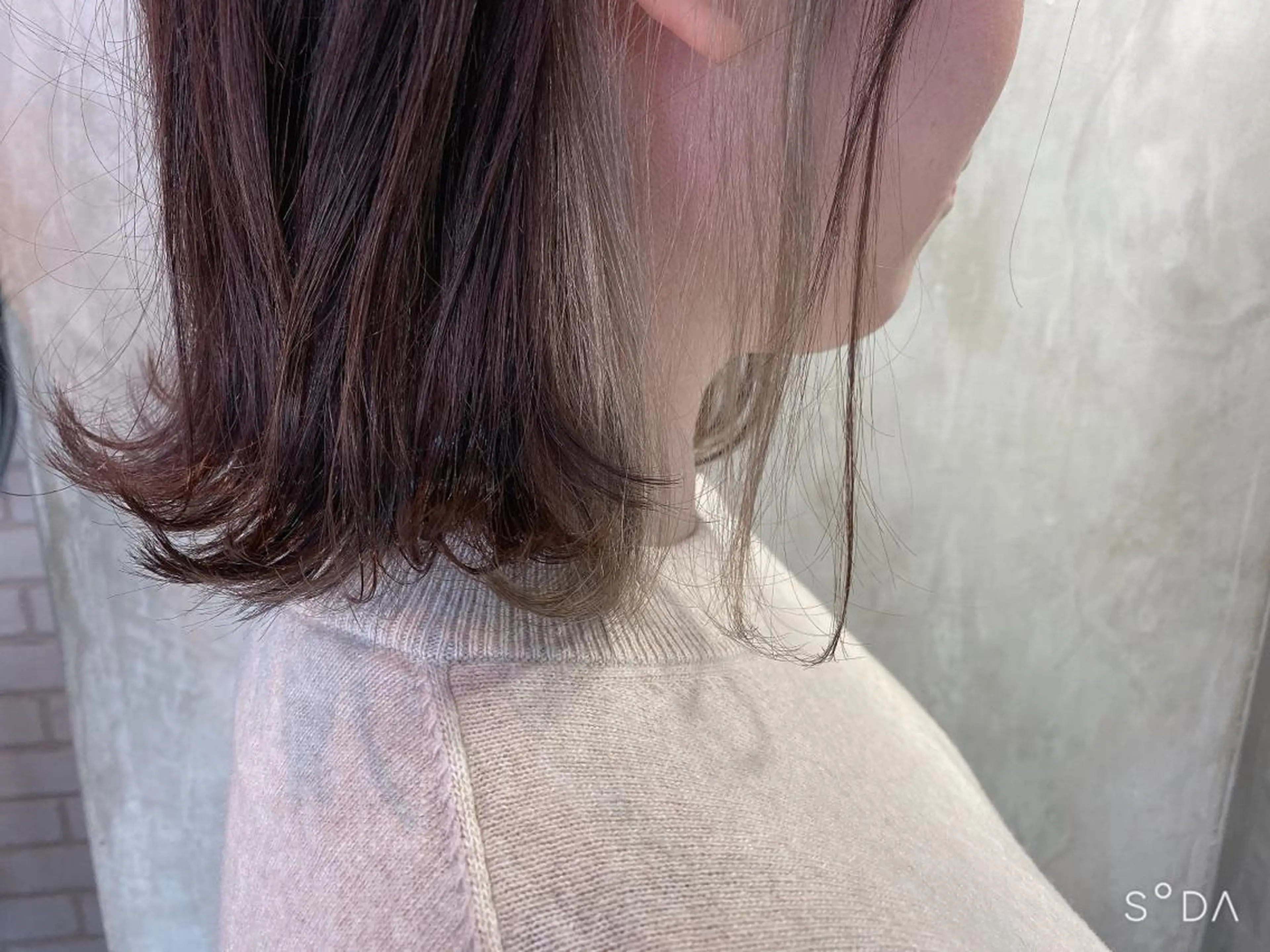 ショート カラー ヘアアレンジ グレージュ stylist/蛯谷 珠里のヘアスタイル