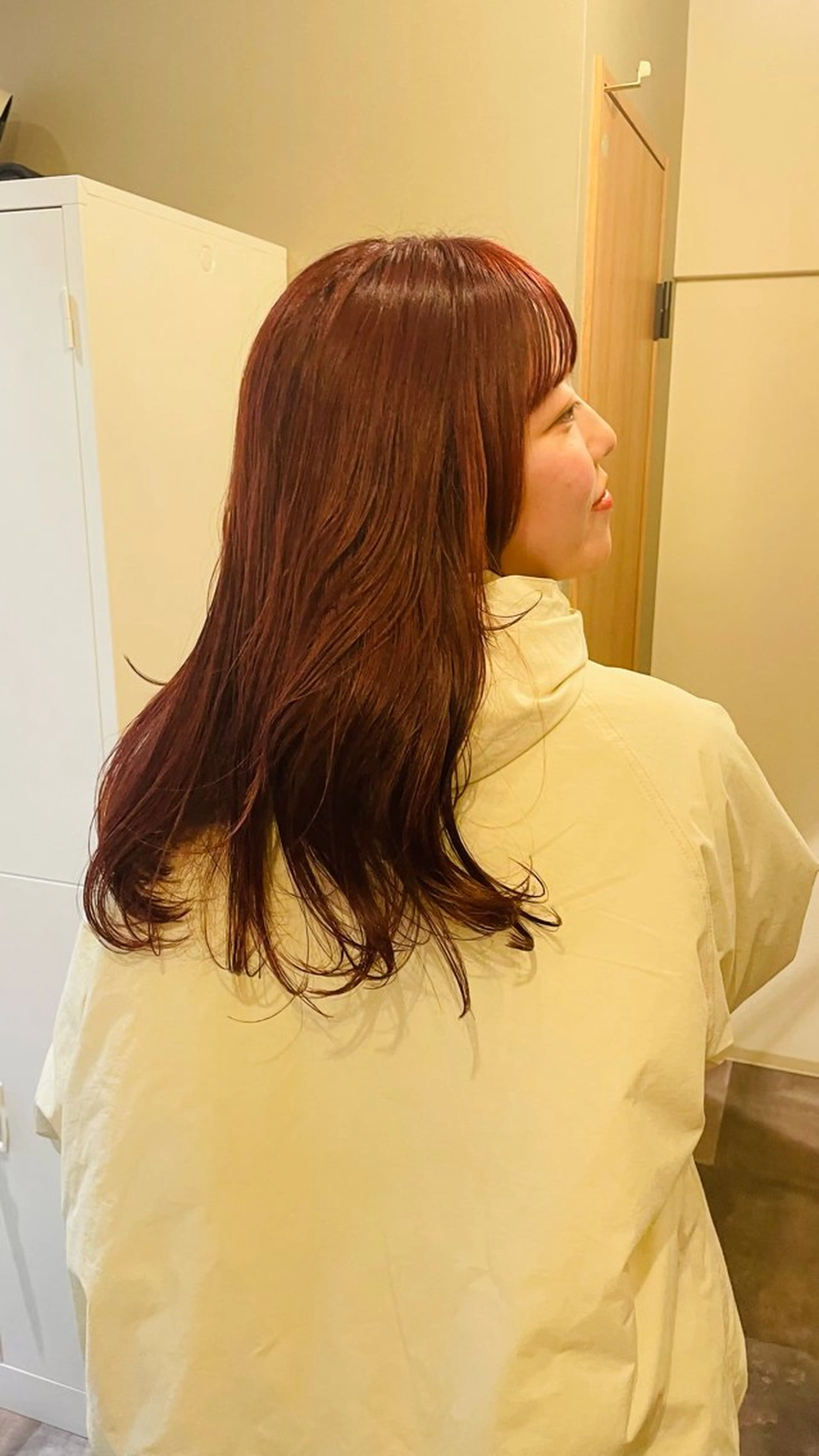 セミロング カラー 髪質改善 カット ヘアカラー トリートメント 鎌田卓也/髪質改善 /透明感カラーのヘアスタイル