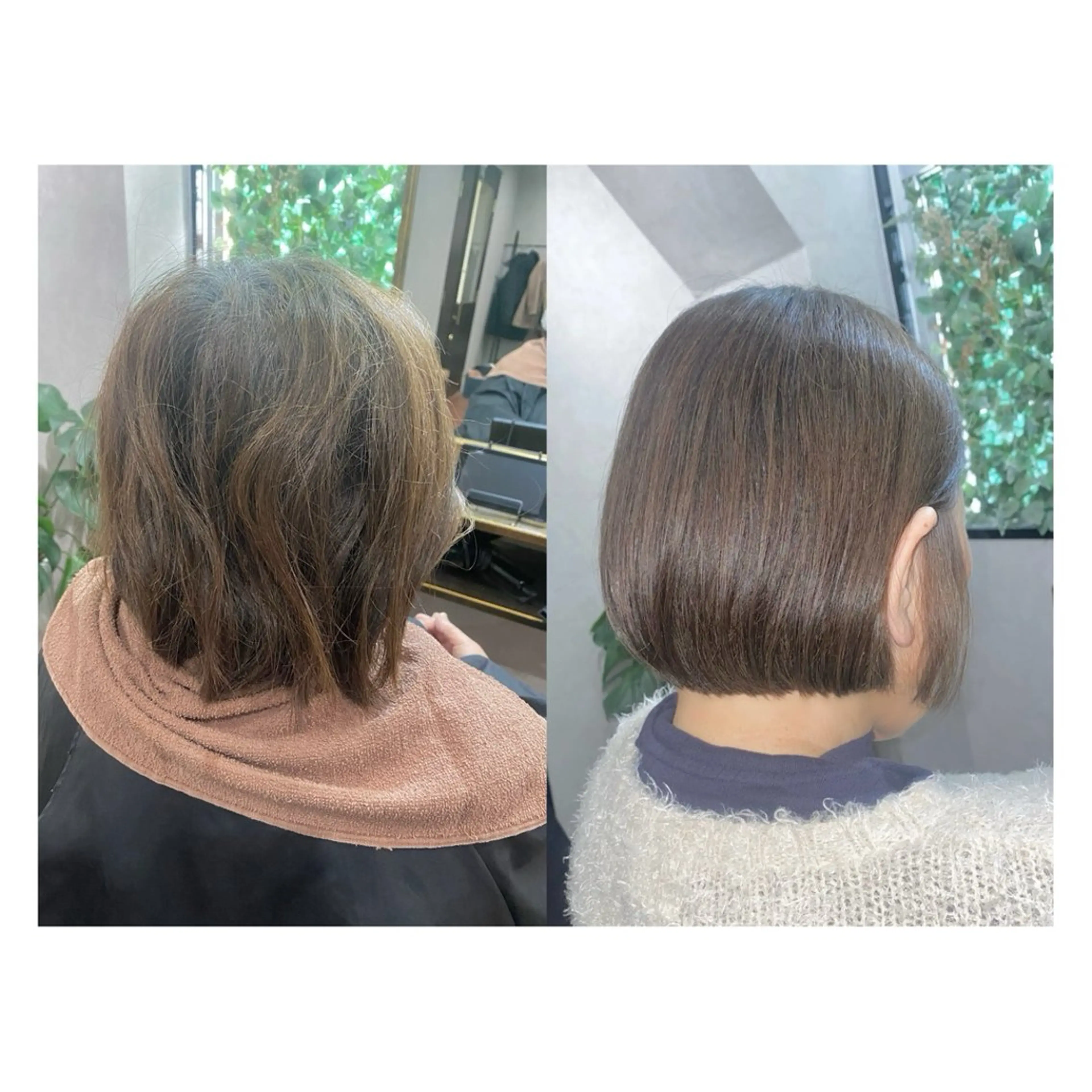 ミディアム カット ヘアカラー トリートメント _White所属・ＳＨＩ ＺＵのヘアスタイル