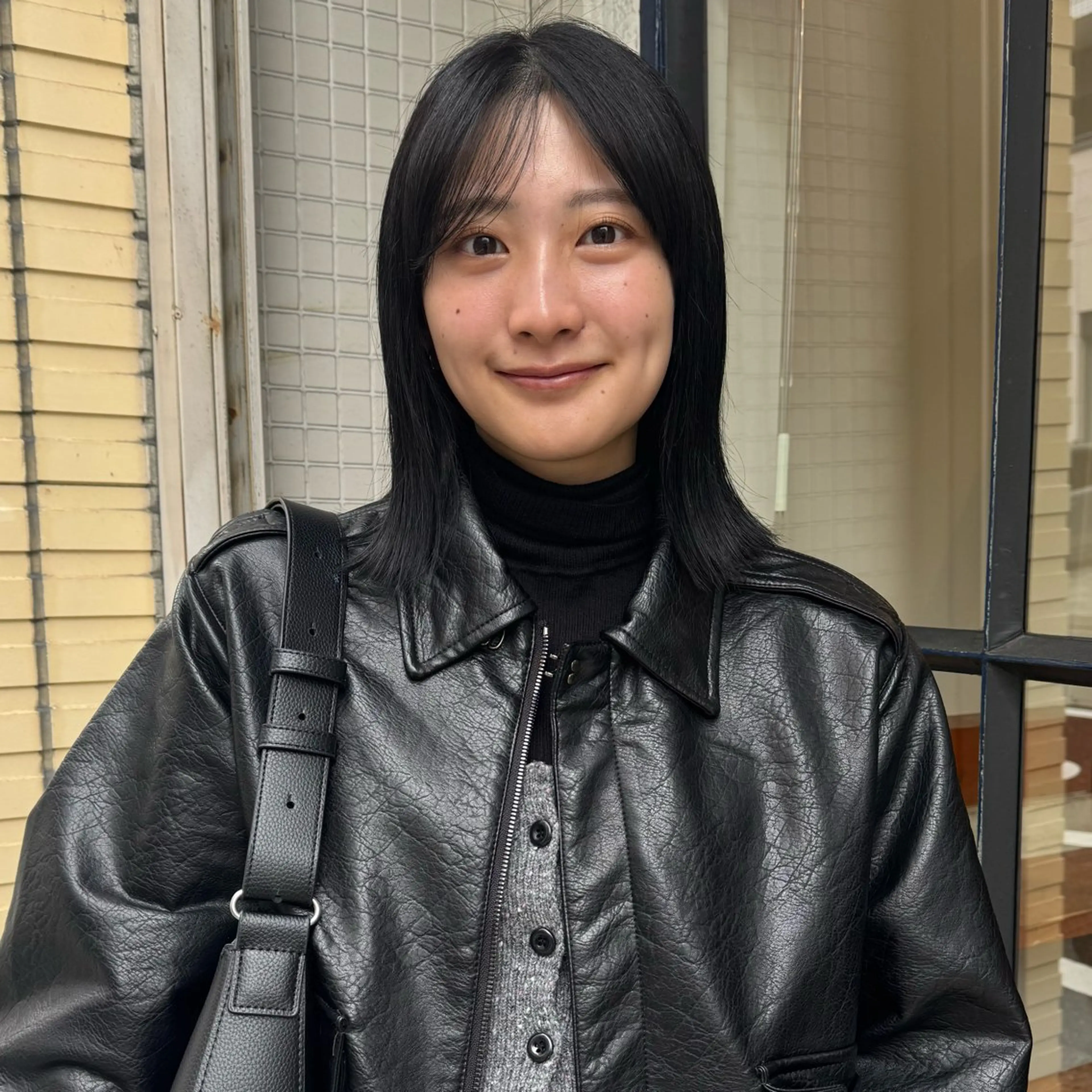 ミディアム カラー カット ヘアカラー トリートメント Lilu しずくのヘアスタイル