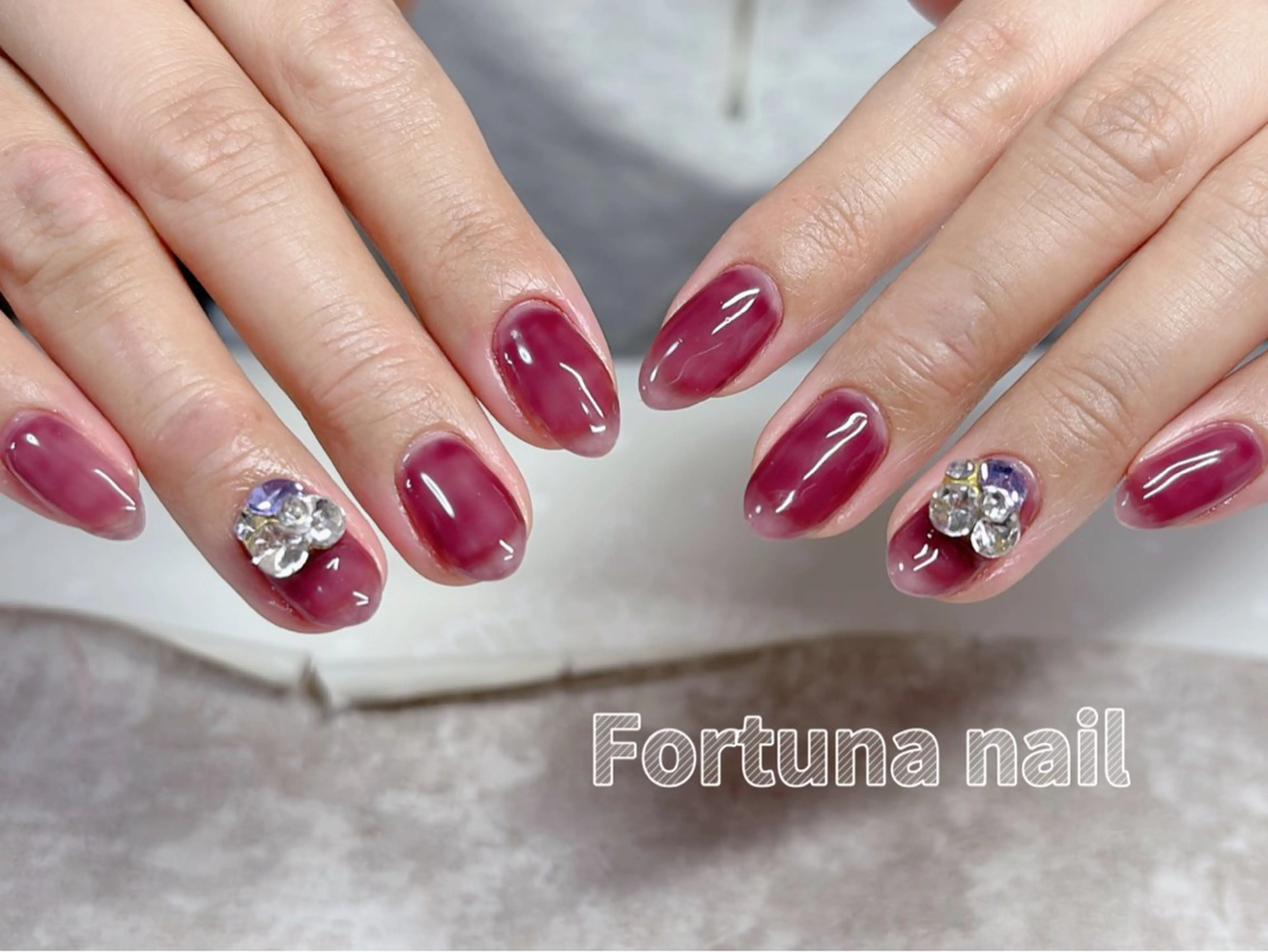 ネイル ハンドネイル Nail •Head スパFortunaのネイルデザイン