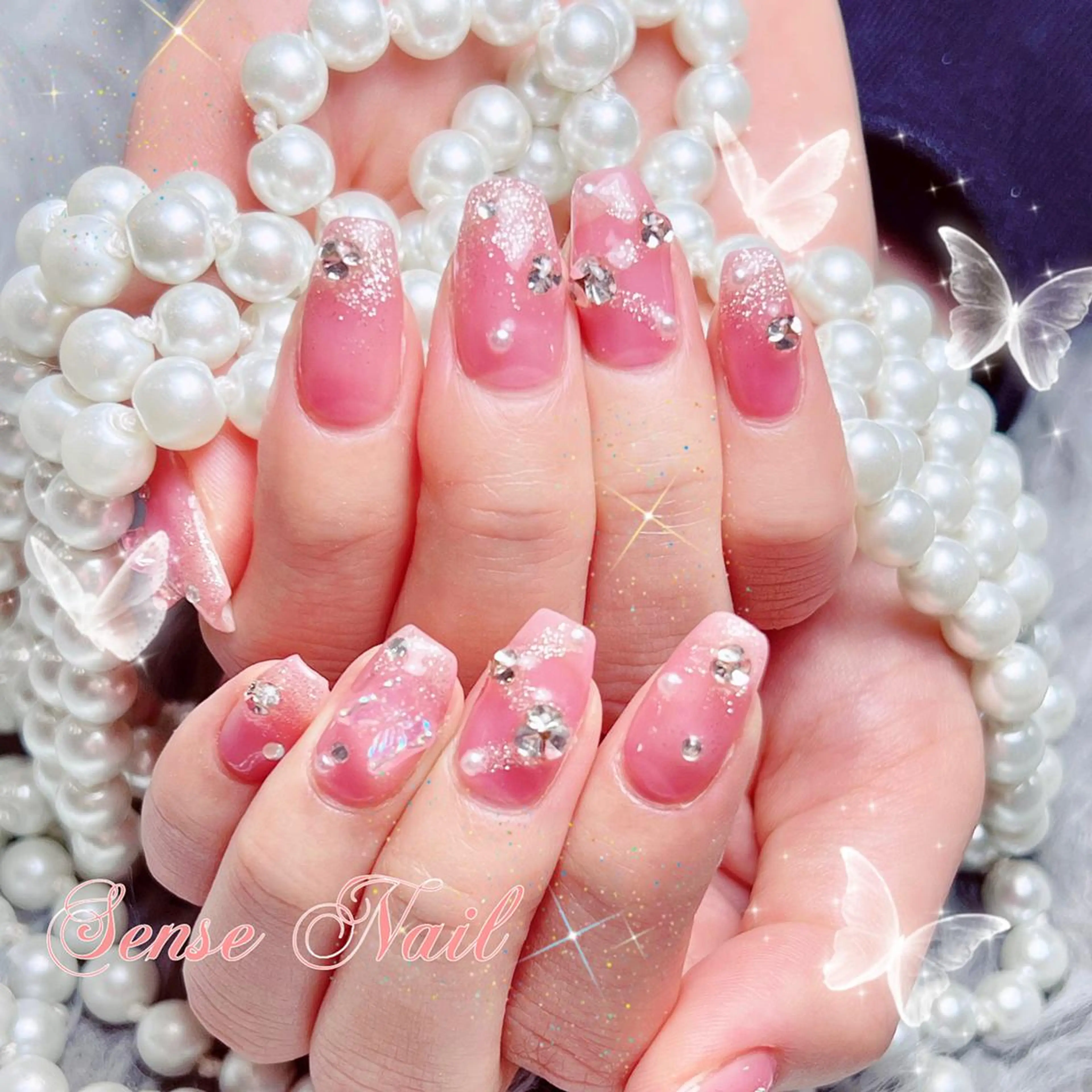 ネイル ハンドネイル ハンドケア 🎀Sense Nail渋谷店🎀のネイルデザイン