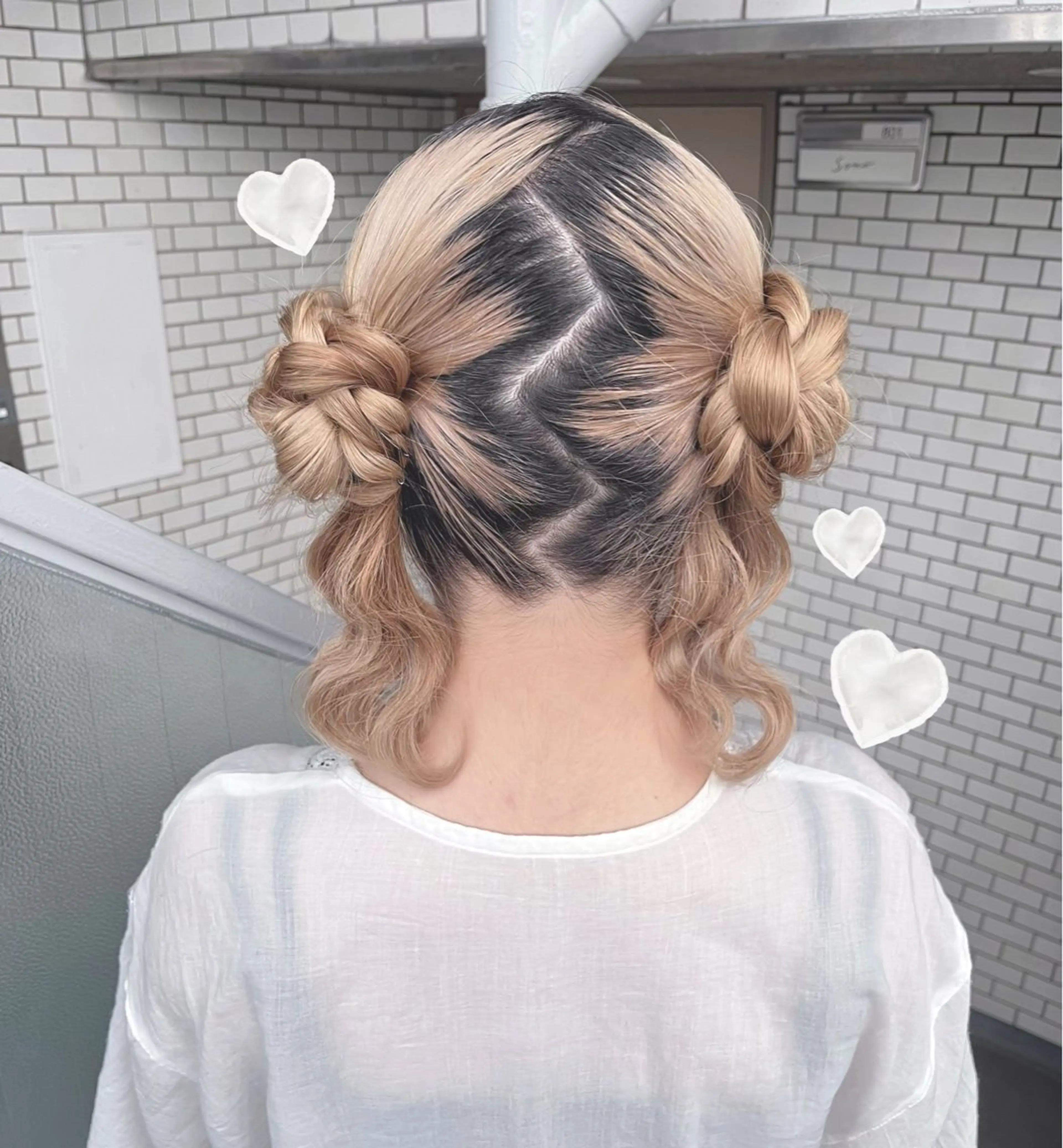 【🫧学割ヘアセット👼🪽】土日祝用メニュー🎀🍓ライブやお出かけに🌷の写真