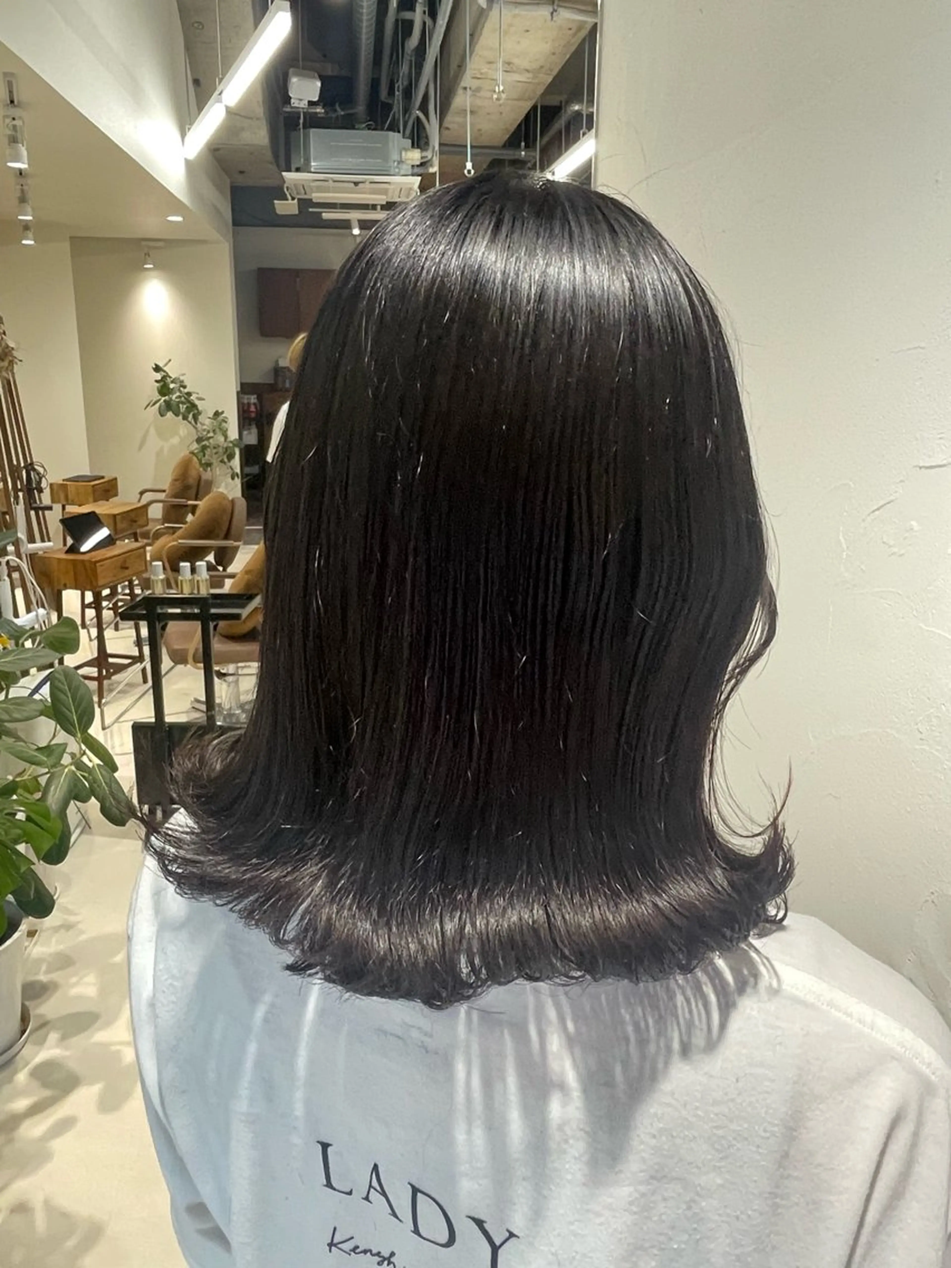 ミディアム トリートメント カット トリートメント suzuna/暖色/ ヘッドスパ/ヘアケアのヘアスタイル