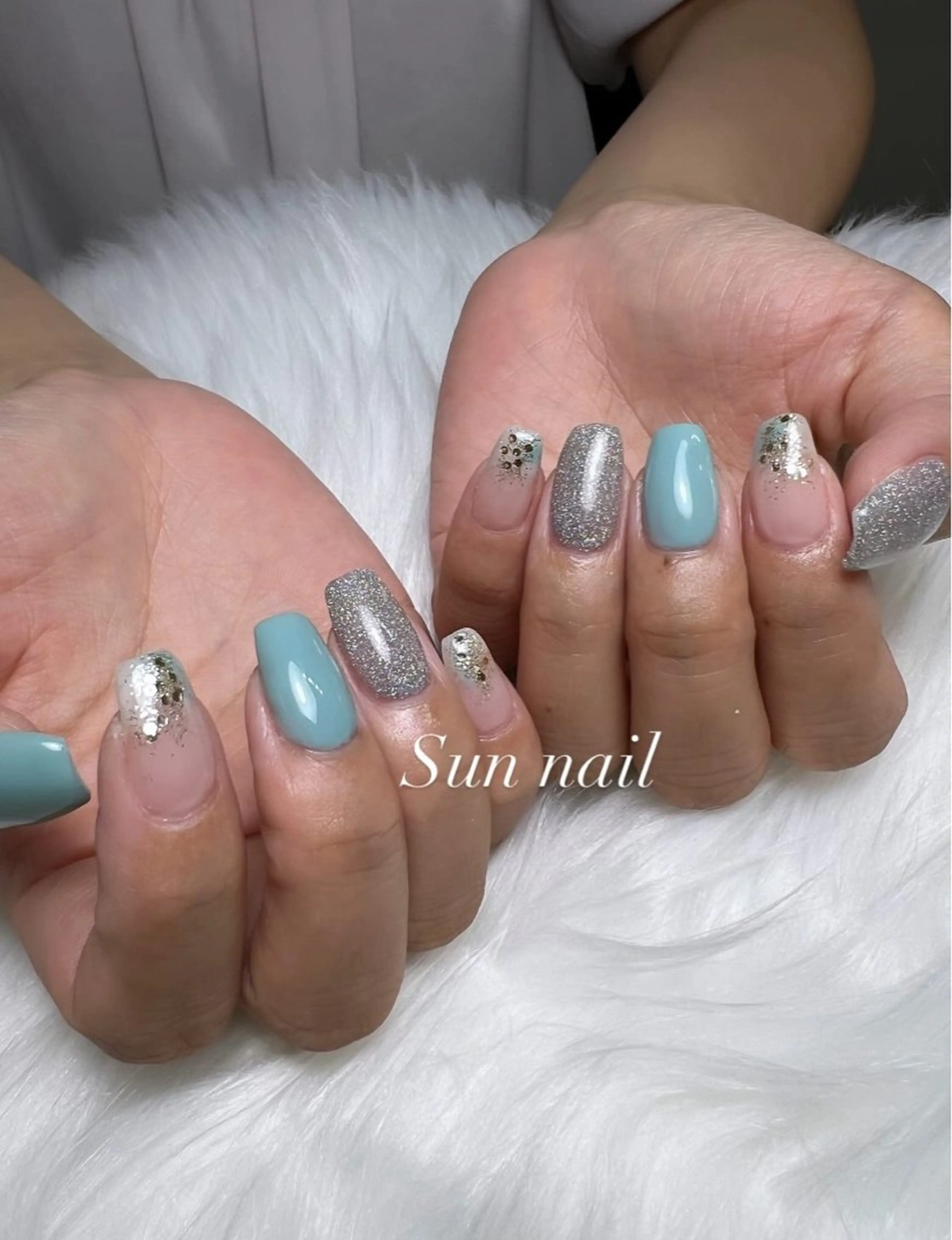 ネイル ハンドネイル フットネイル Sun nail ...ayaのネイルデザイン