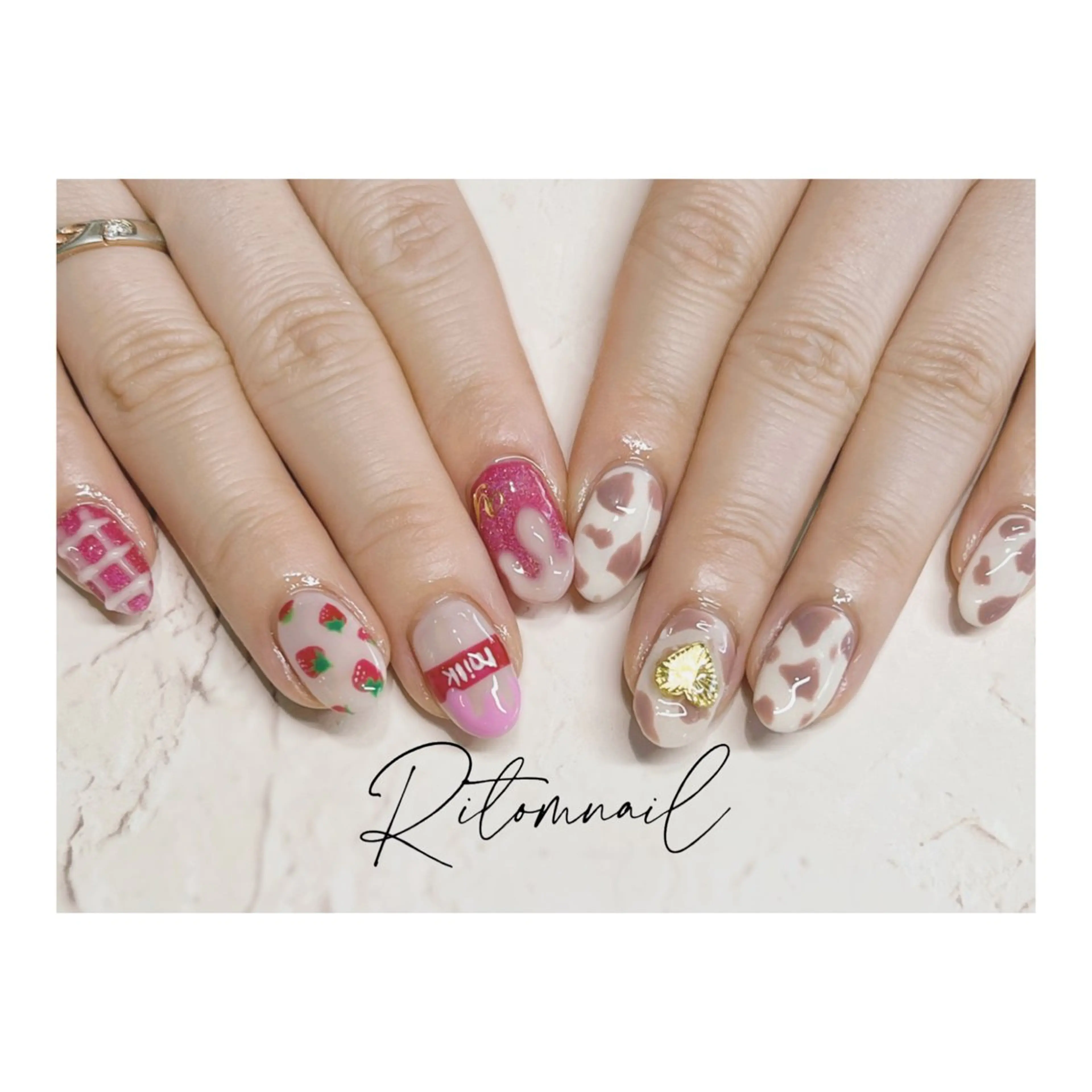 ネイル ritom.nail所属・nailist shioriのネイルデザイン
