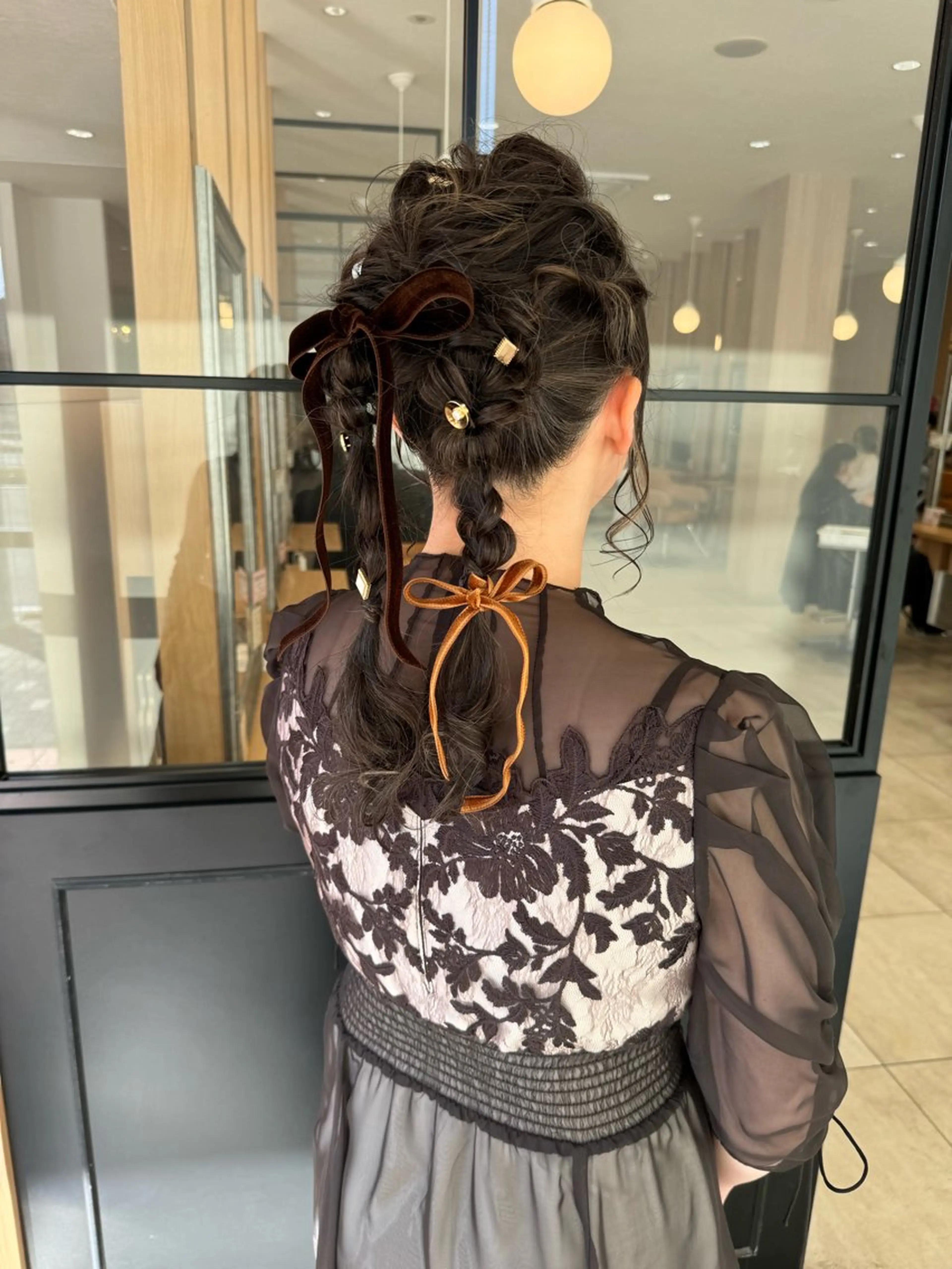 ヘアアレンジ 名駅セット/オトナ 女子🦋Wakanaのヘアスタイル
