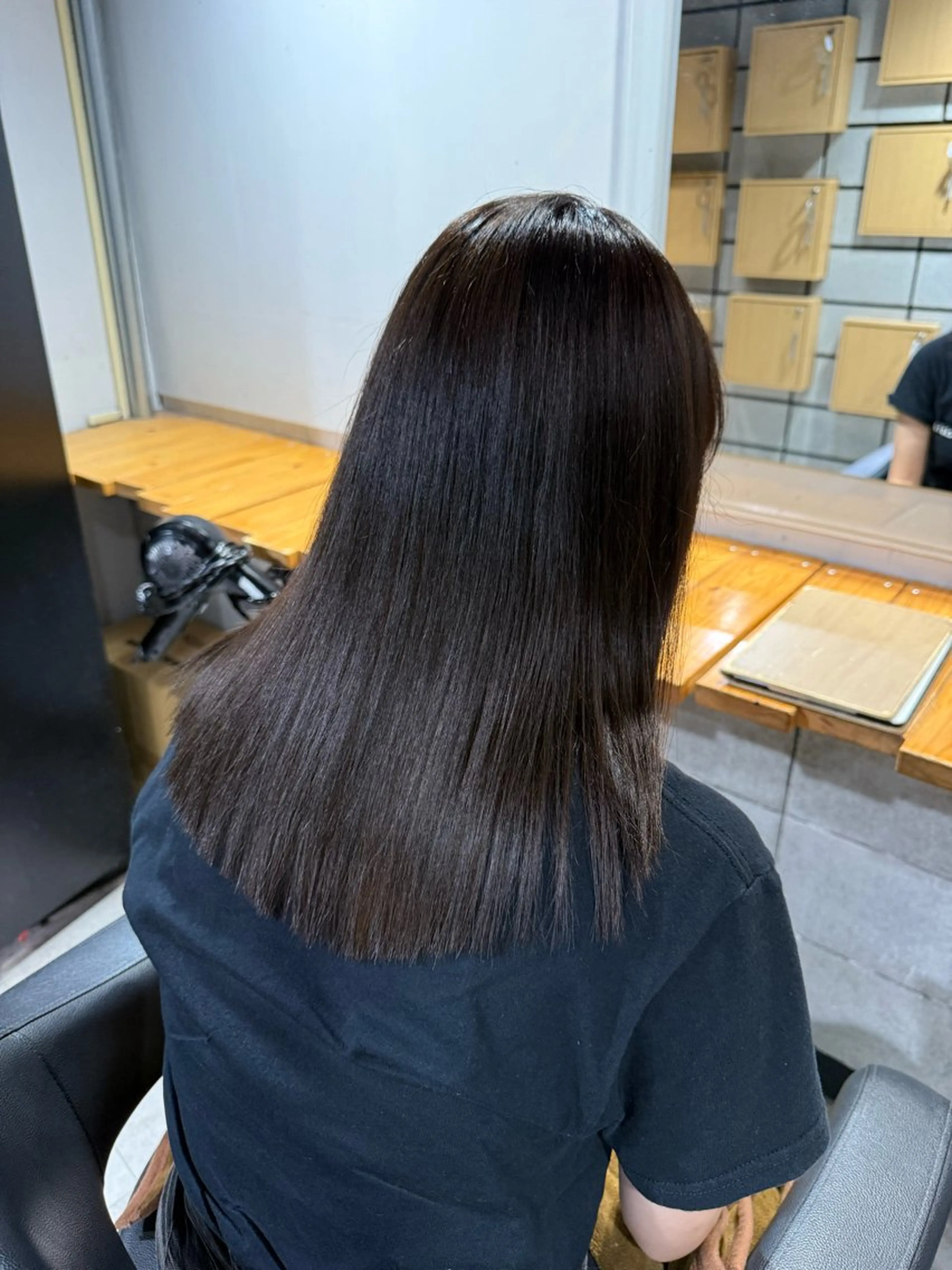 ロング カラー トリートメント NANAMI🩵 大人可愛い韓国ヘアのヘアスタイル