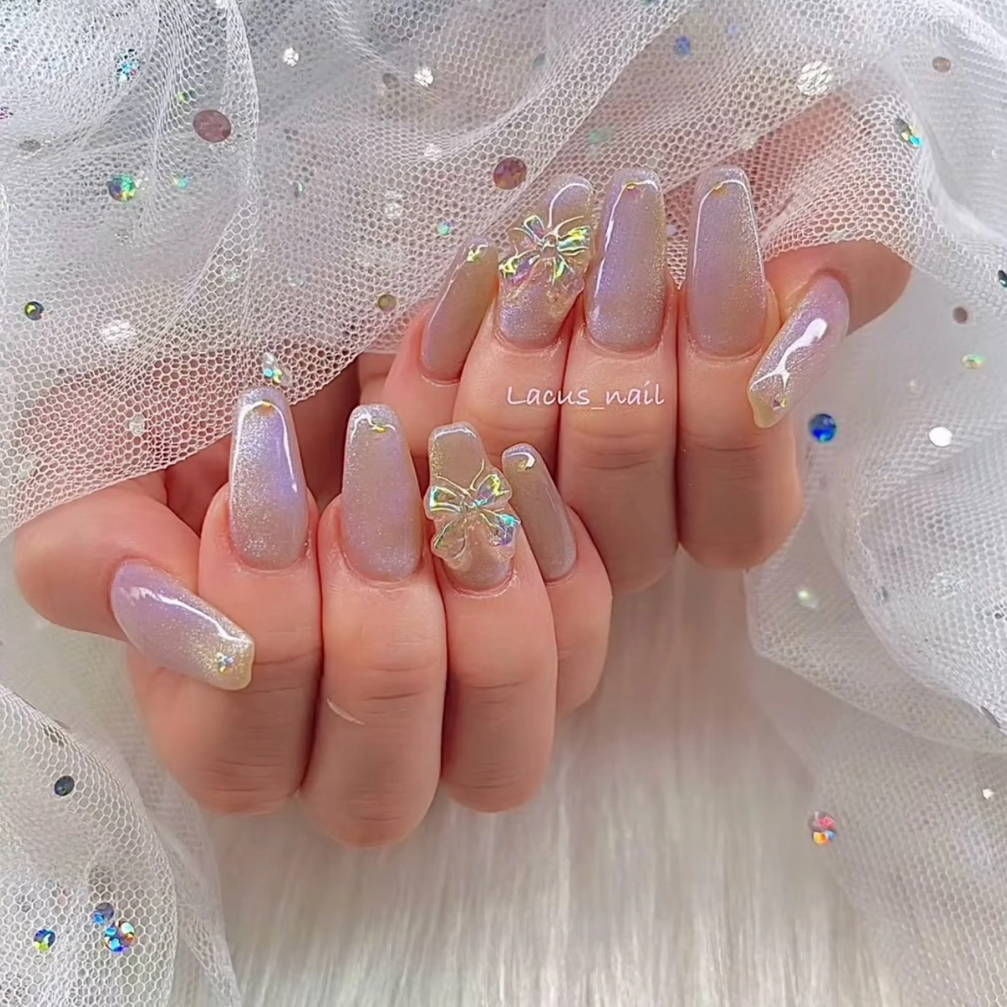 ネイル アートネイル ジェルネイル Nail Salon Lacusのネイルデザイン
