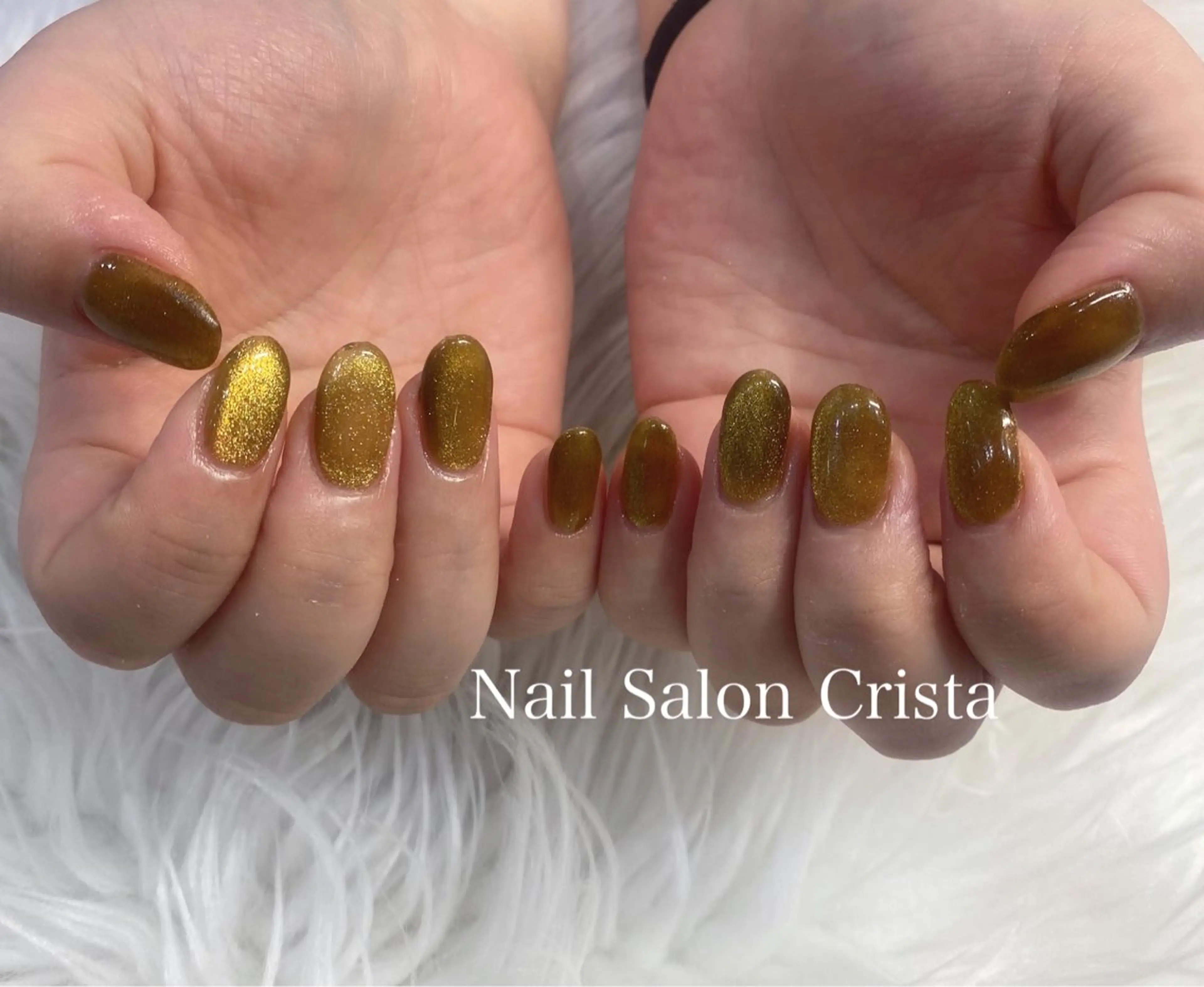 ネイル ジェルネイル パラジェル 黄色 ハンドネイル CRISTA所属・CRISTA MOMOのネイルデザイン