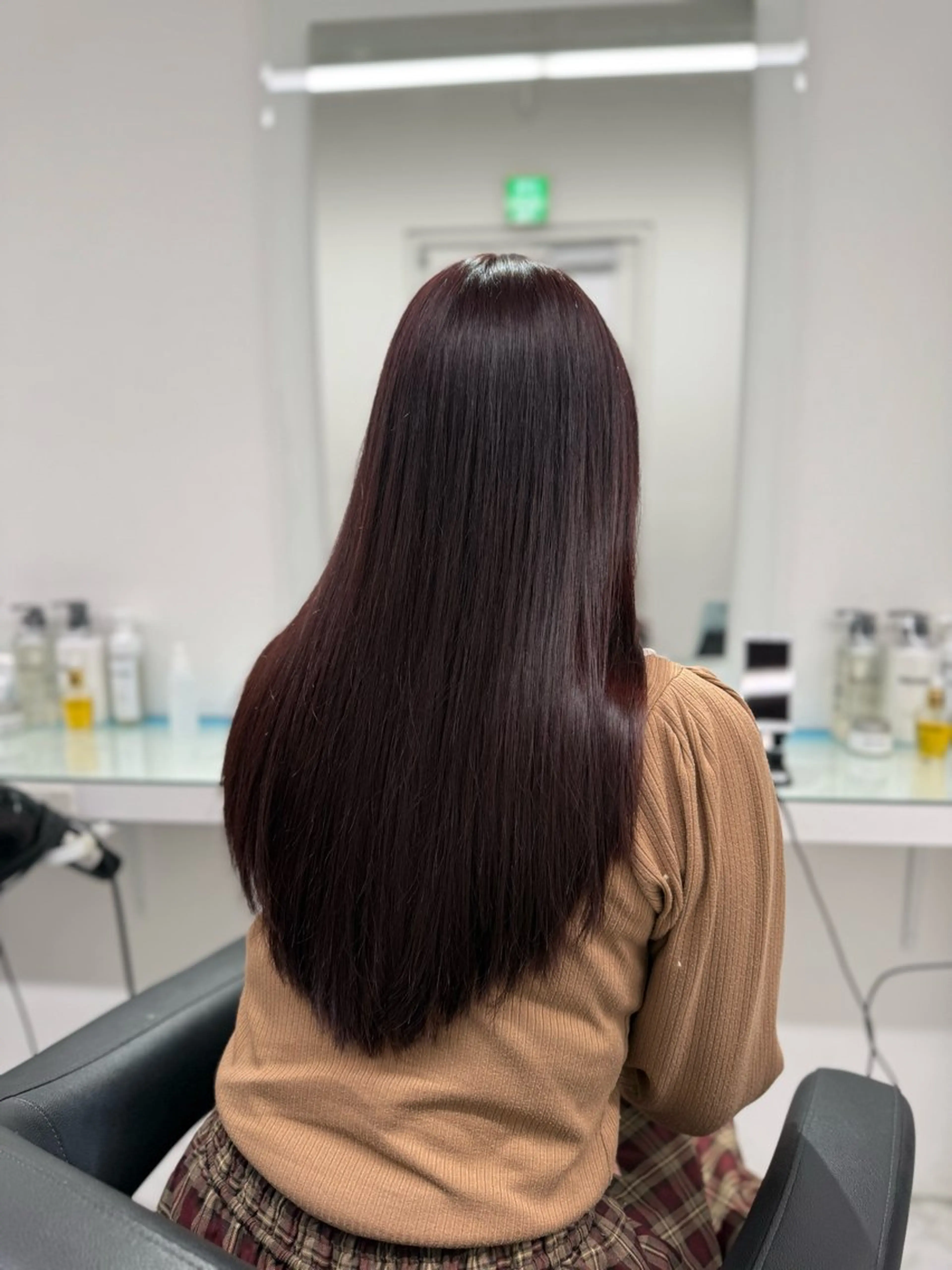 カラー ヘアカラー トリートメント ヘッドスパ ヘアセット ブリーチなし透明感 💗RYOTAのヘアスタイル