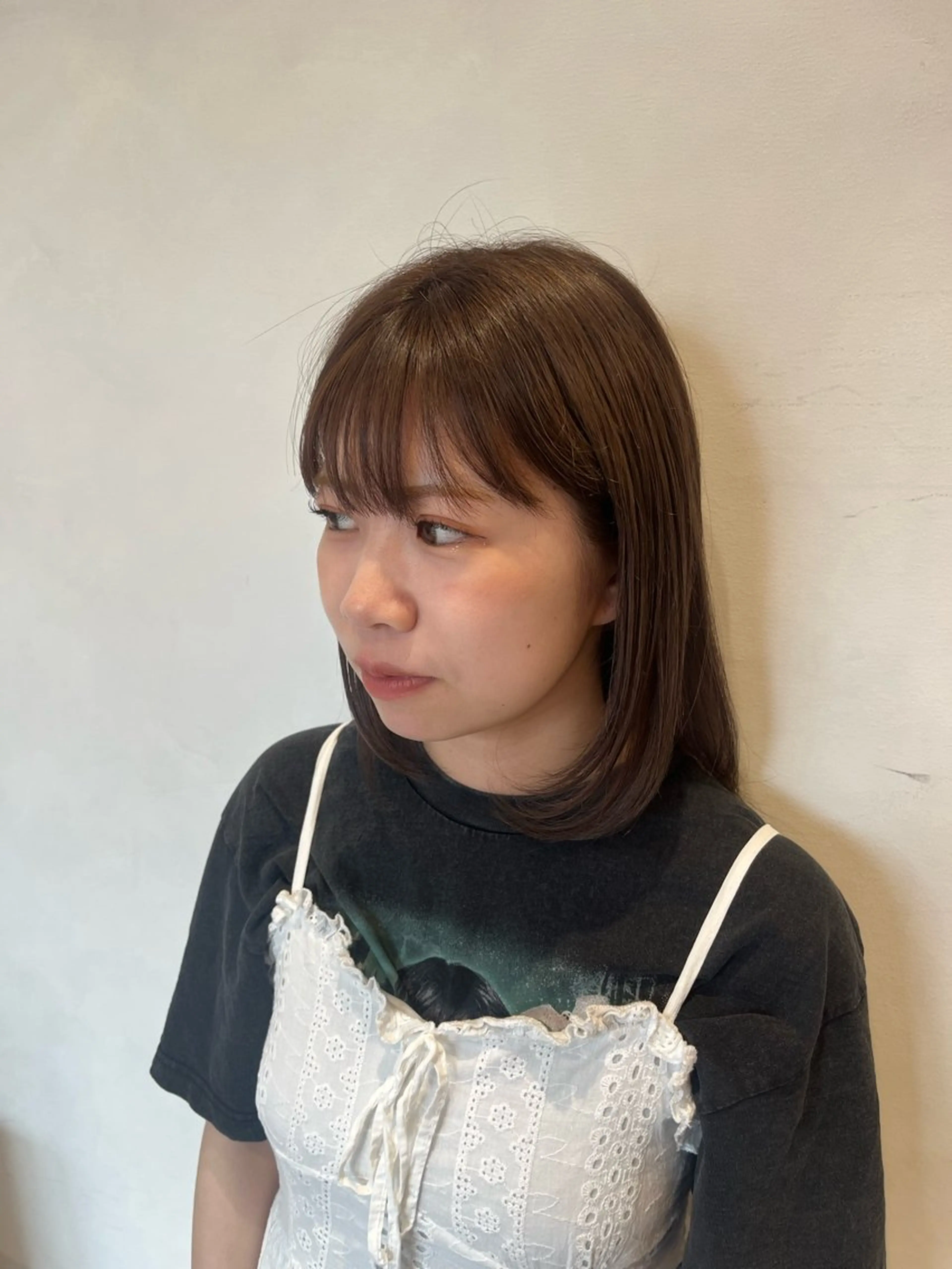 ミディアム カラー ブラウンカラー ヘアカラー トリートメント 🟦メンズ特化🟦 たかしま　あさひのヘアスタイル