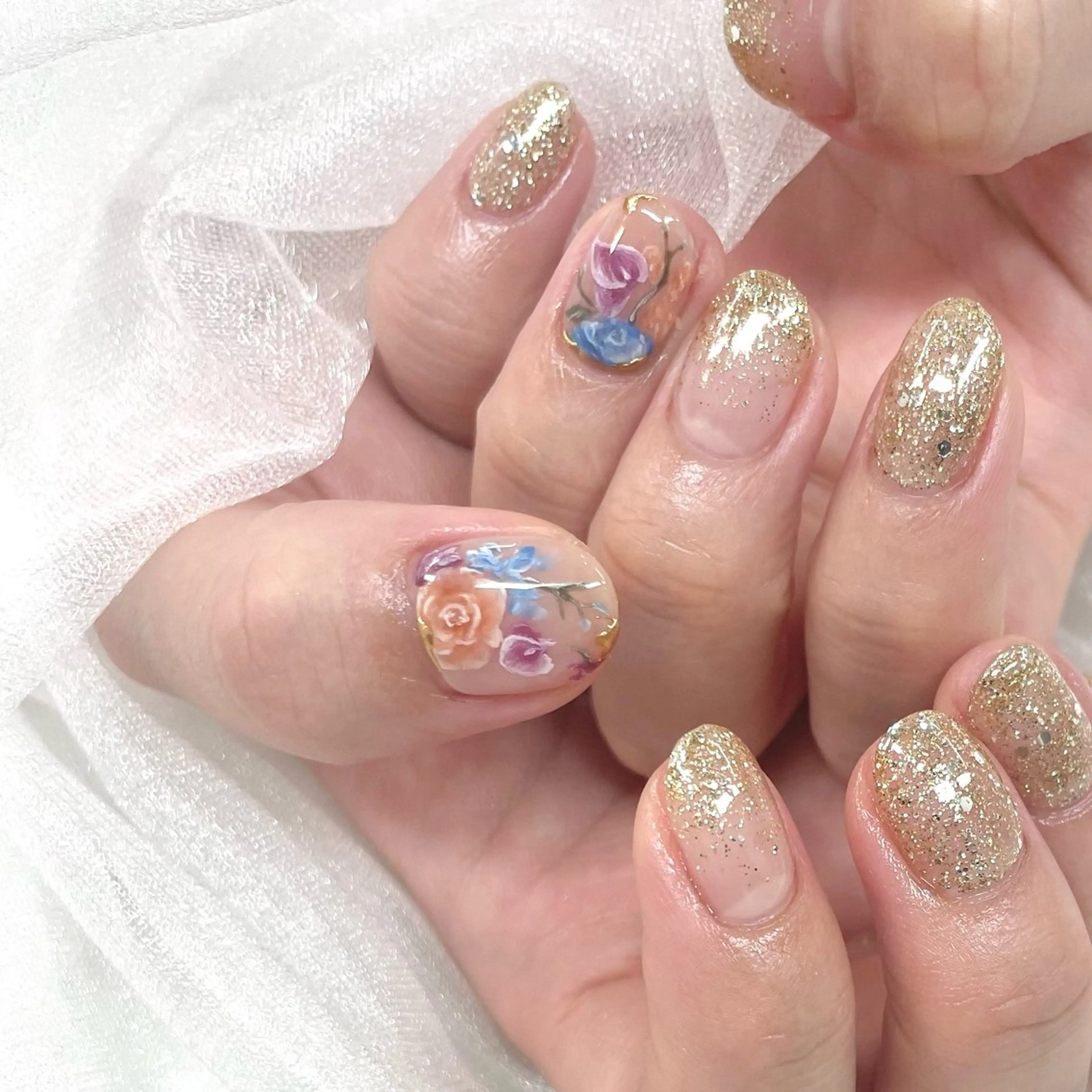 ネイル ネイルエルーシェ所属・Manatsu🌻 立川ネイリストのネイルデザイン