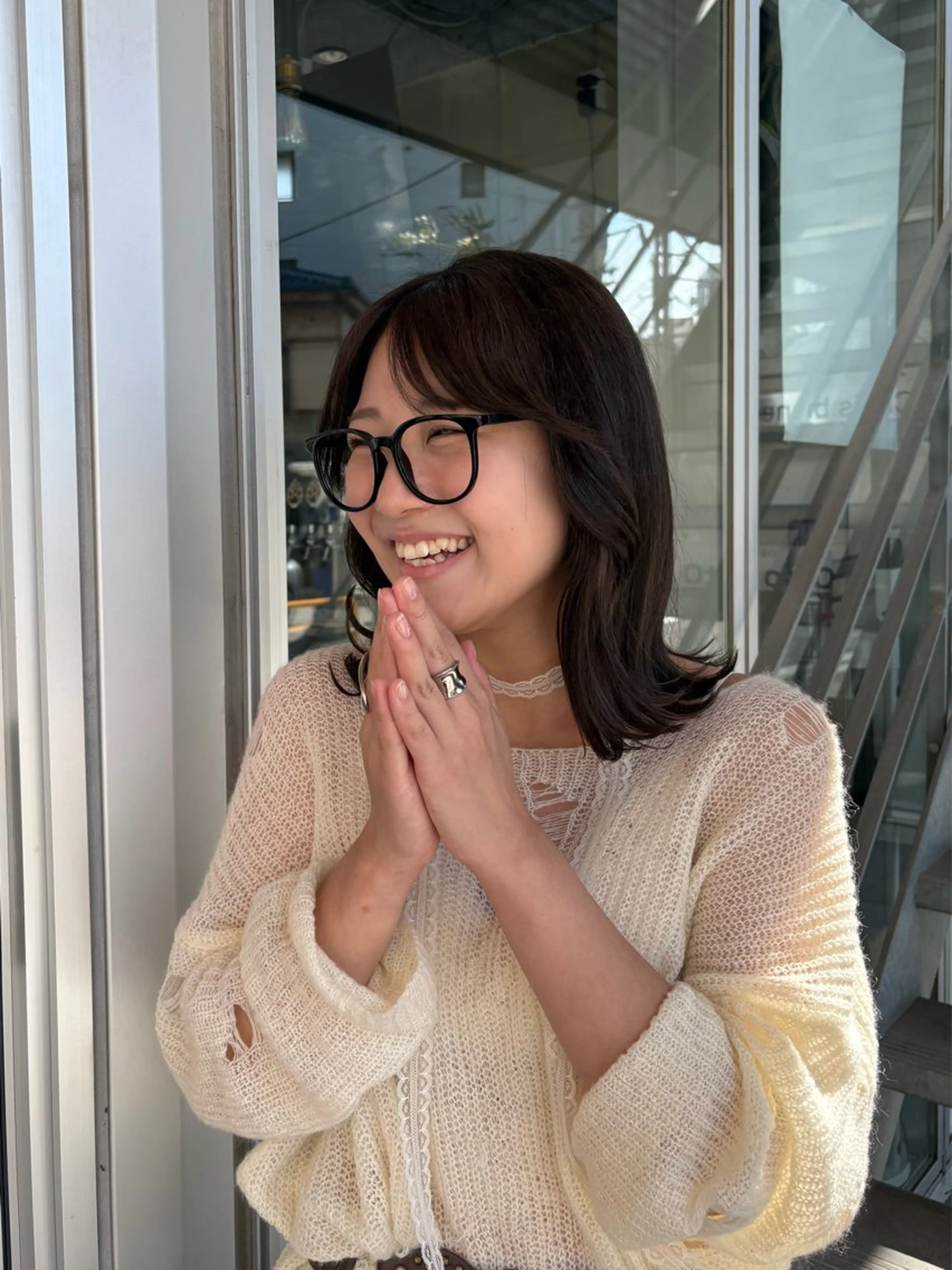 カット+髪質改善トリートメント⚠️仕上がりが肩下の方限定📃注意事項をお読みください🌼の写真