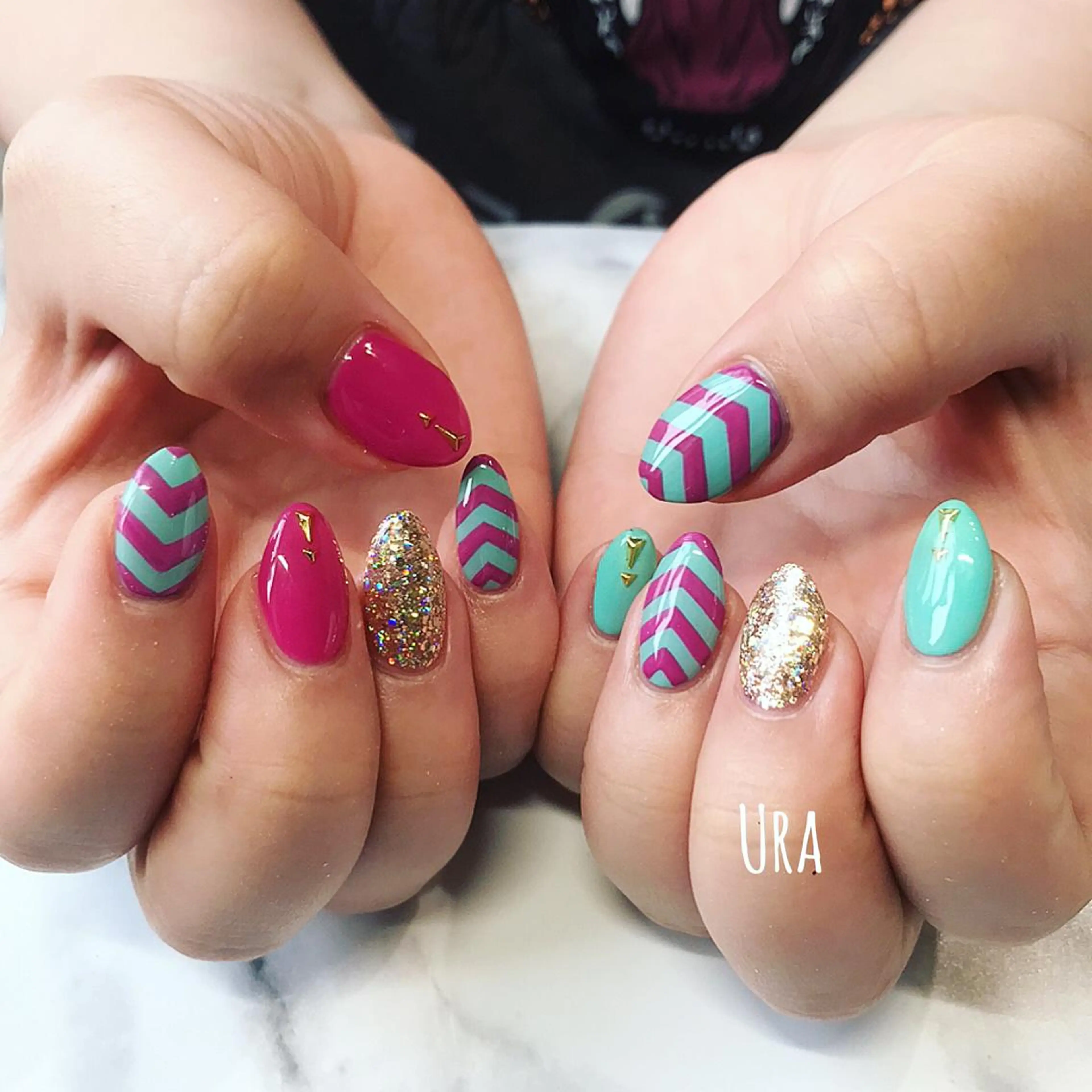 ネイル ハンドネイル UrakoNail 《nail》のネイルデザイン