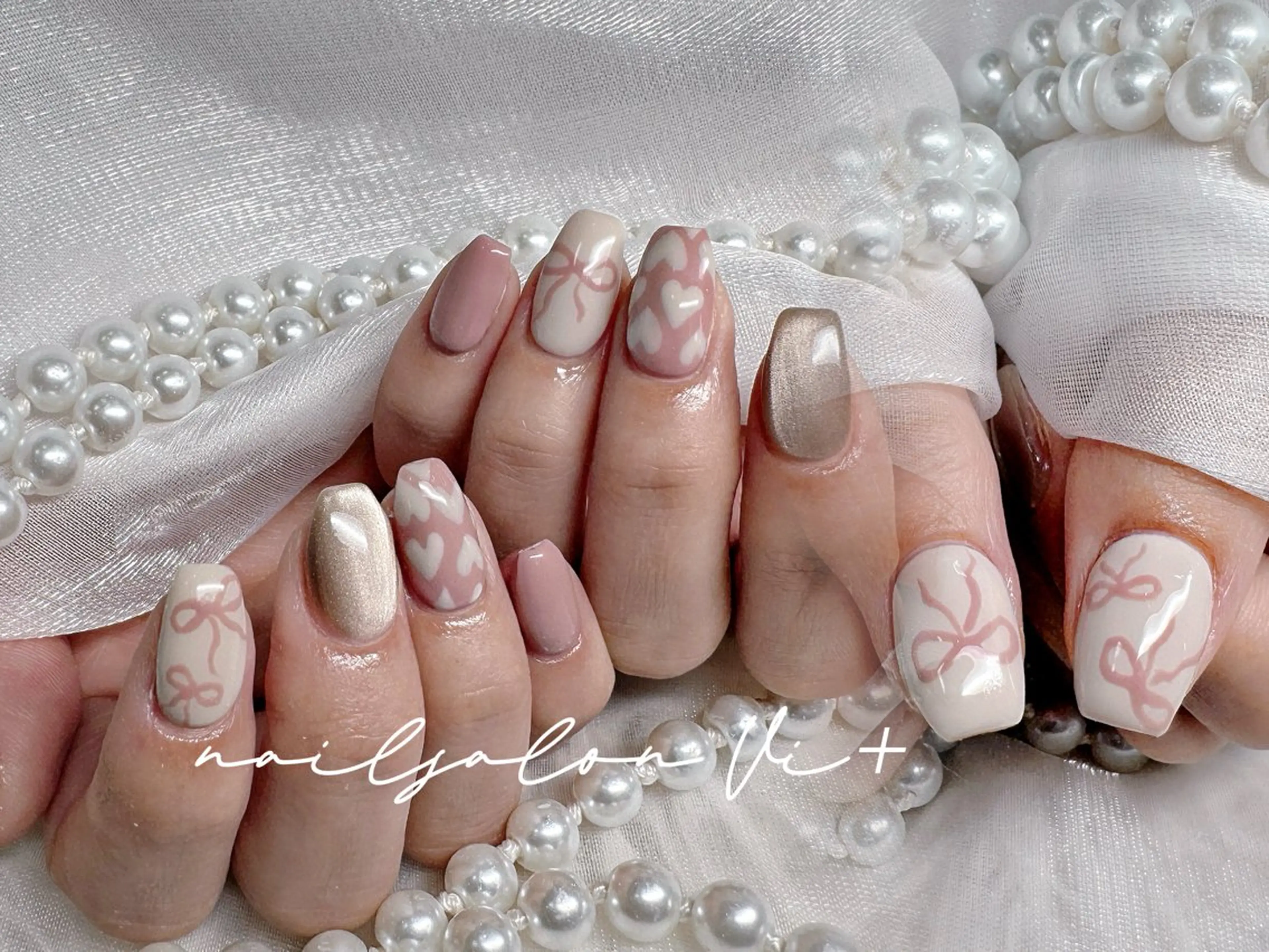 ネイル ハンドネイル ✨Nailsalon Vi+✨のネイルデザイン